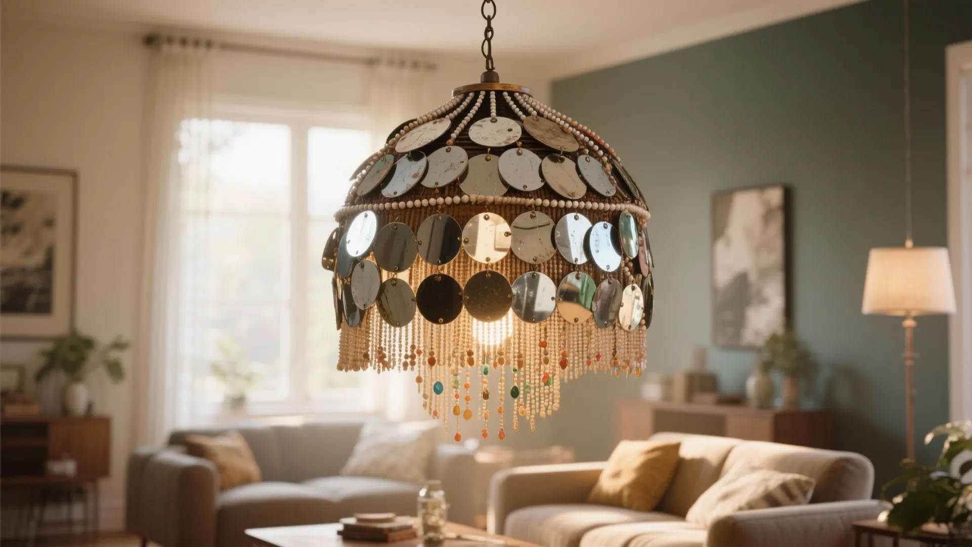 5. Upcycled Lighting