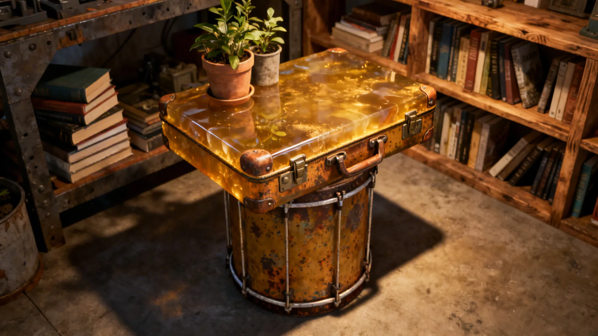 5. Upcycled Vintage Finds with Personality