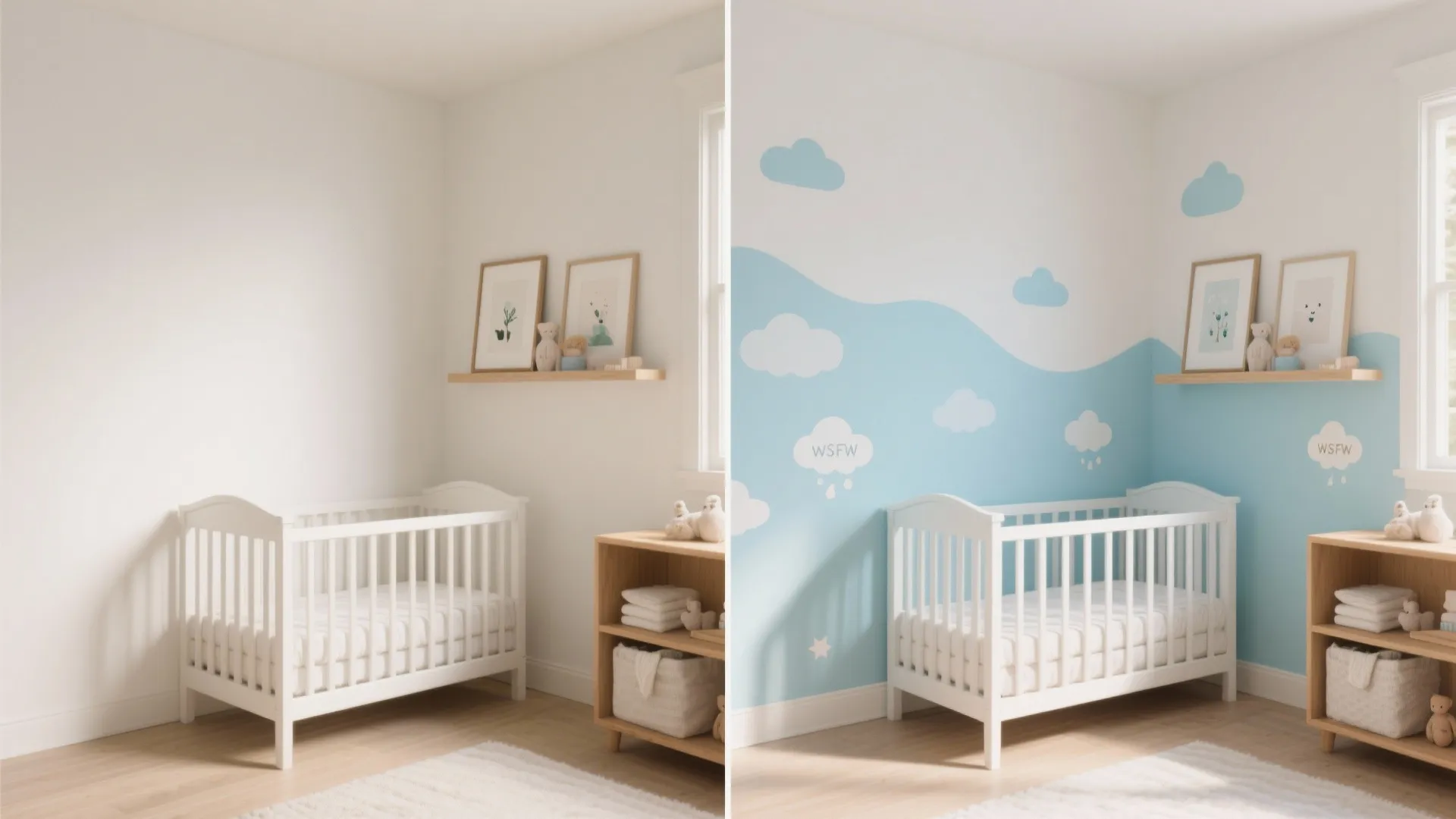 A Playful Feature Wall You Can Update