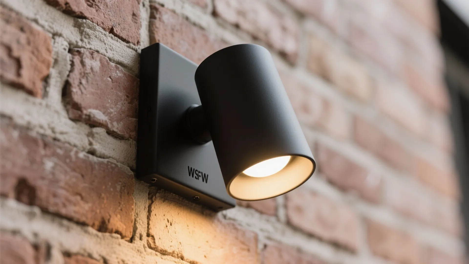 Minimalist up-and-down sconces for a clean façade