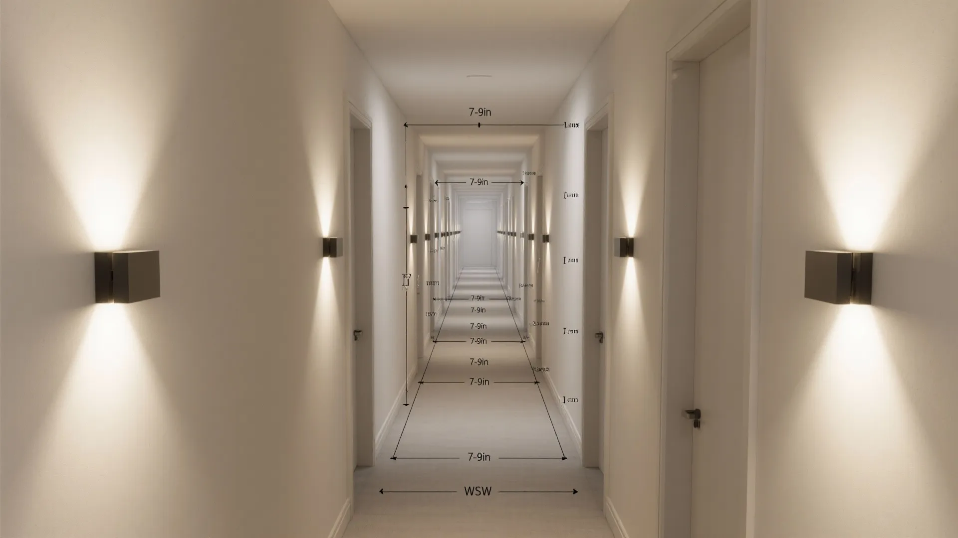 Slim, up-and-down (bi-directional) fixtures