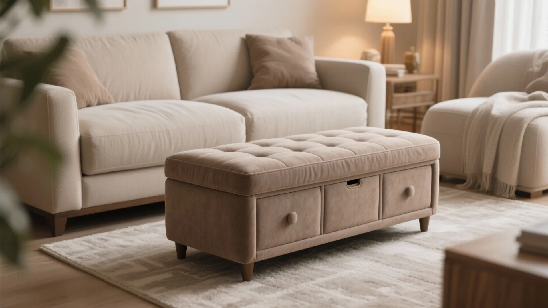 9. Upholstered Storage Benches