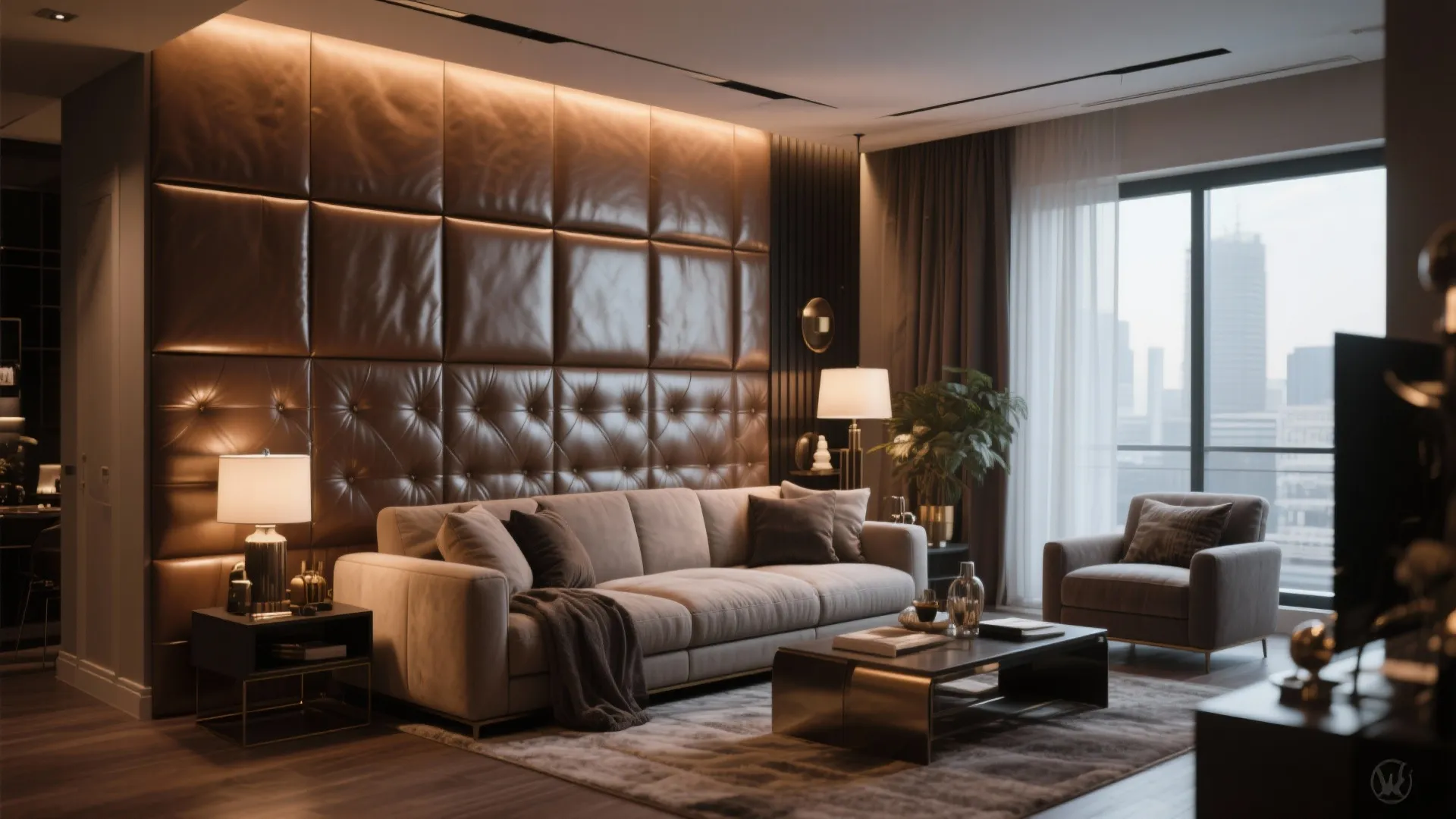 5. Upholstered Fabric Panels