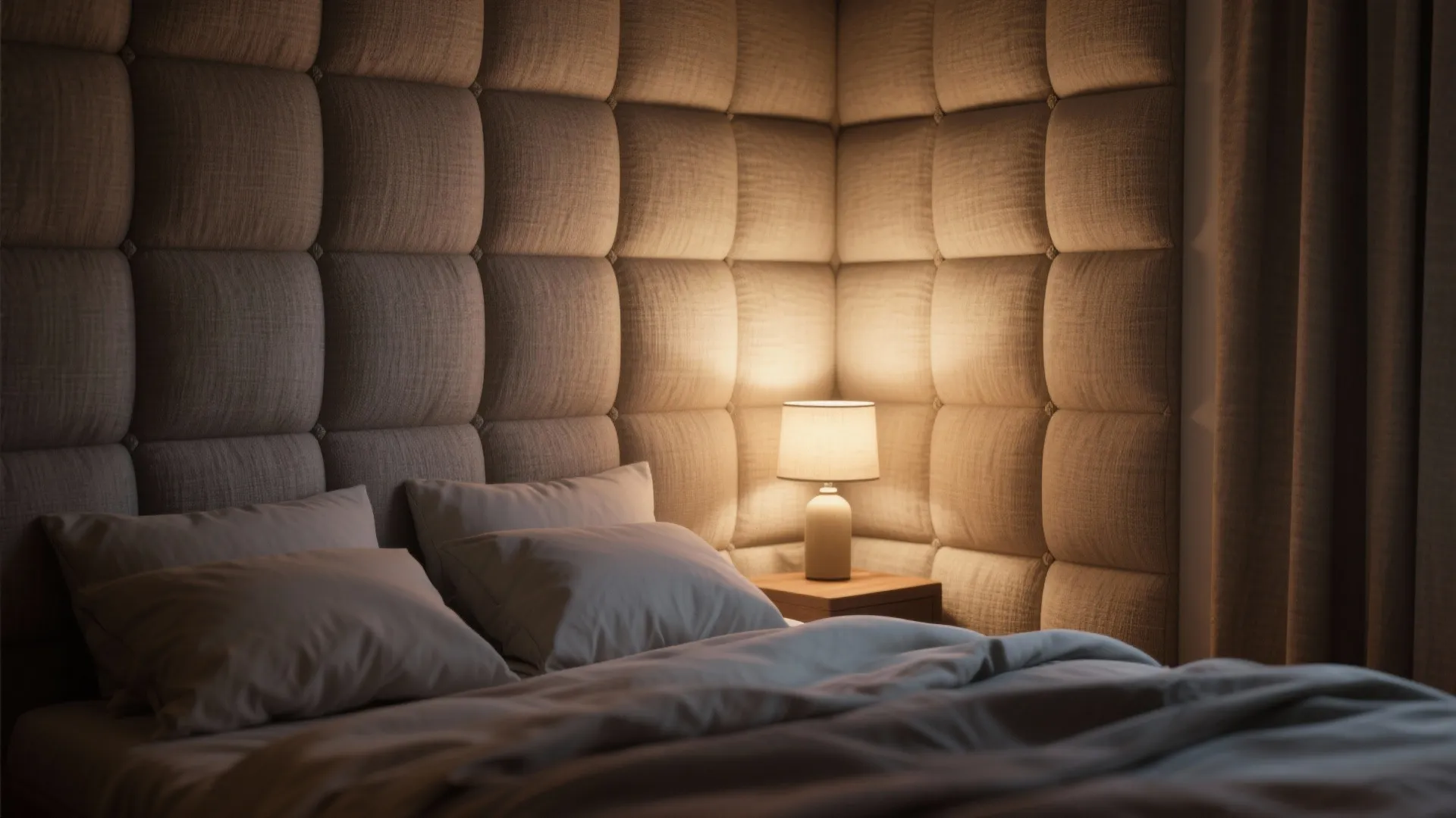 3. Upholstered Panels for Cozy Acoustics