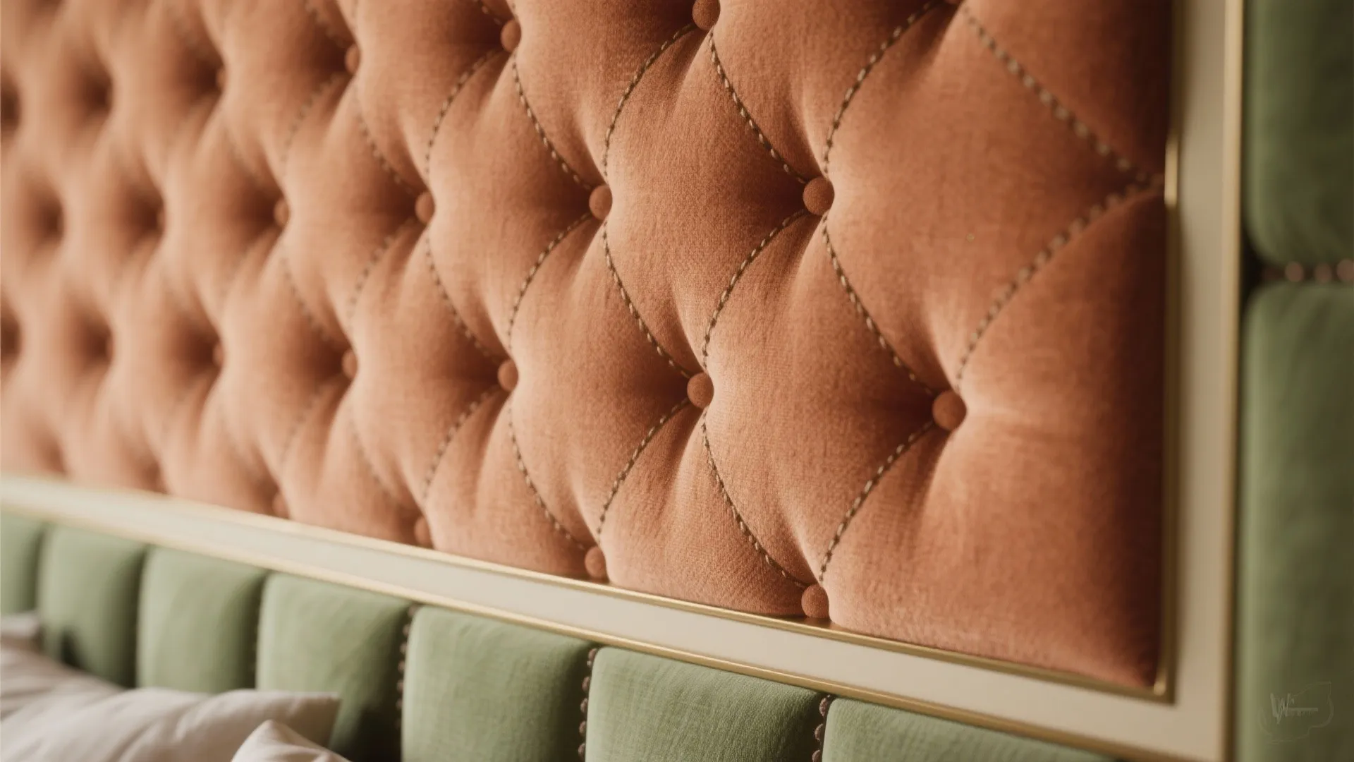 5. Upholstered or Fabric-Covered Wall