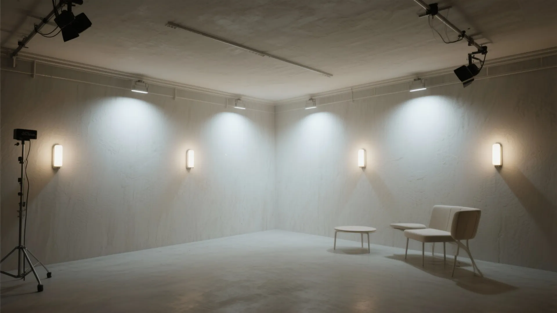 3. Directional uplight sconce to make ceilings feel taller