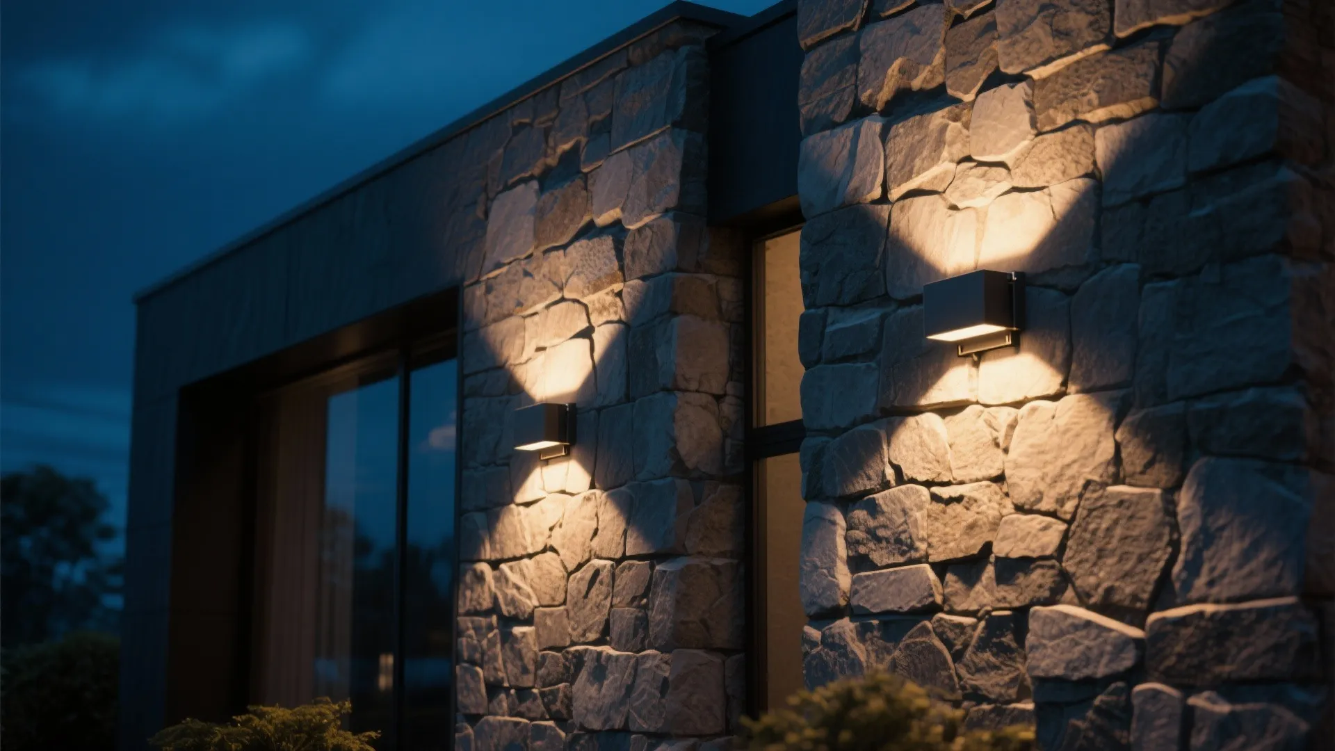 4. Use fixtures to highlight texture and architectural details