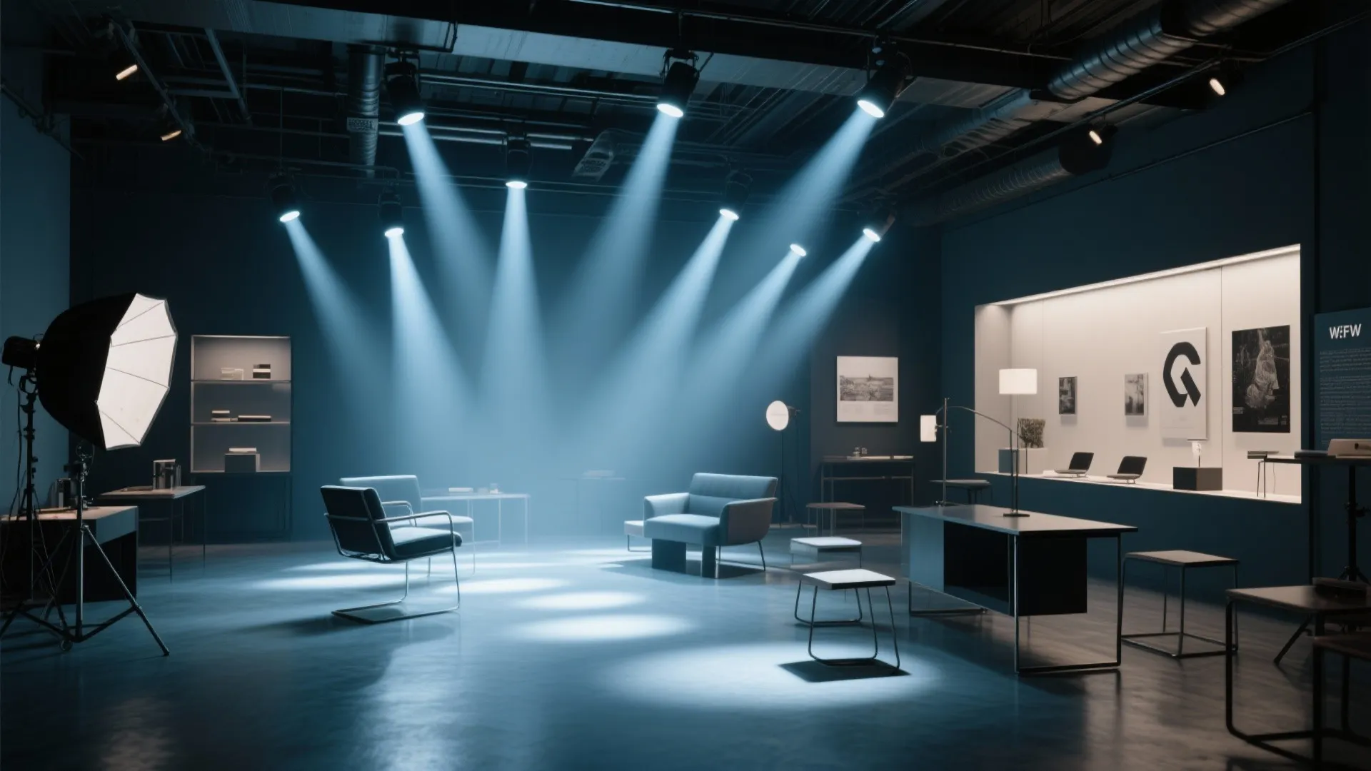 8. Uplighting with Floor Washers