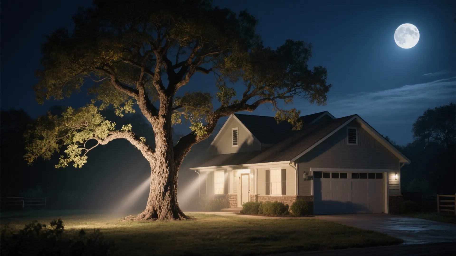 4. Uplighting for Trees