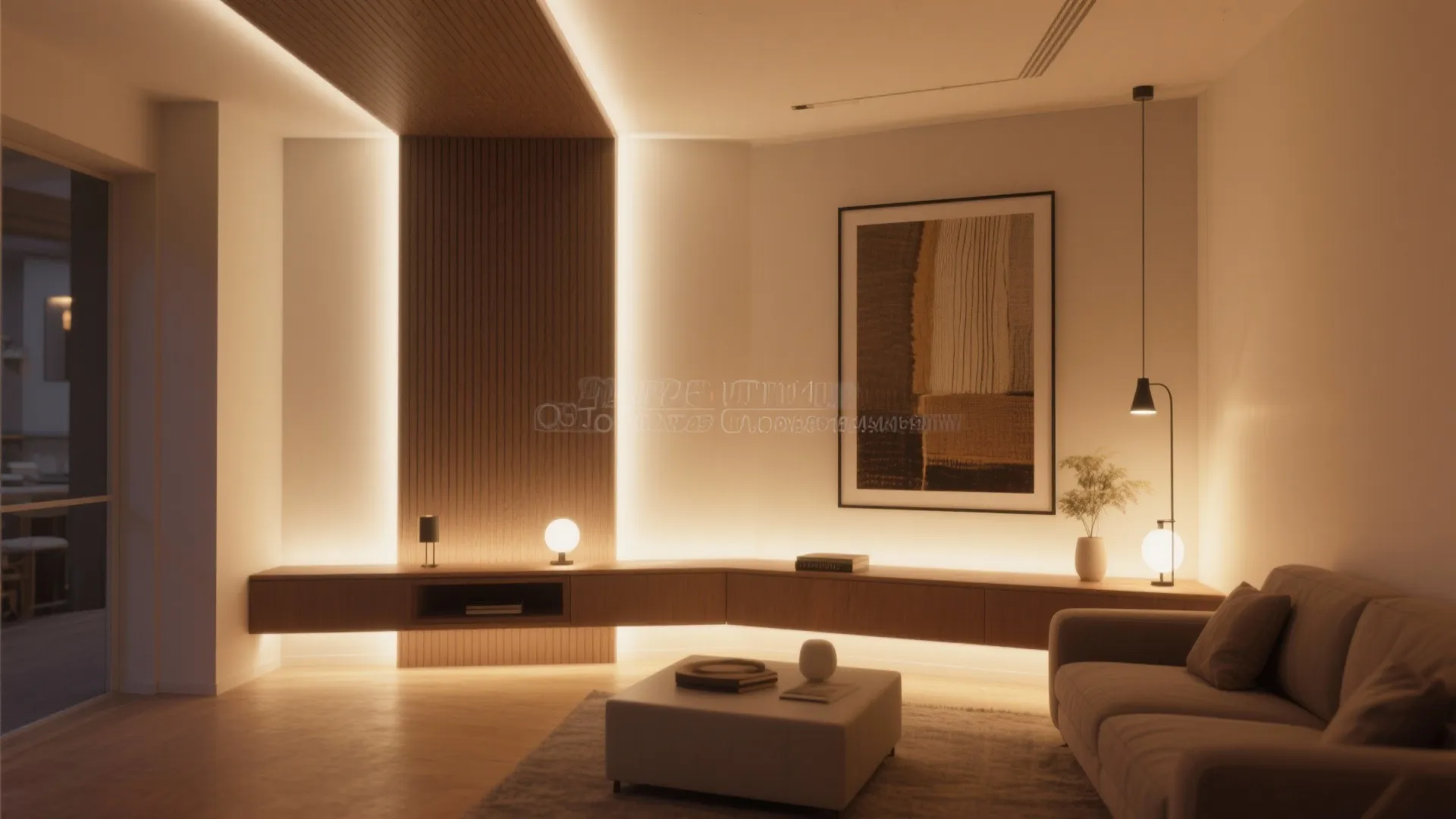 4. Highlight vertical space with uplights and picture lights