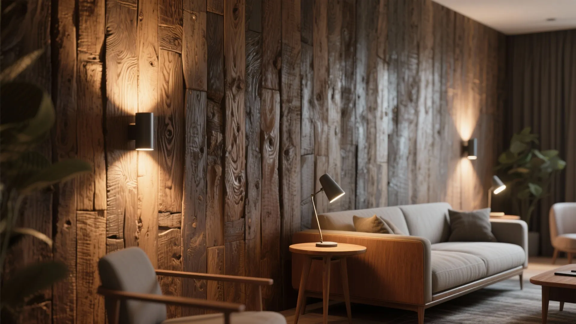 4. Accent Uplights to Highlight Textures