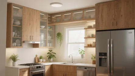 5 Creative Ideas for Upper Kitchen Cabinets