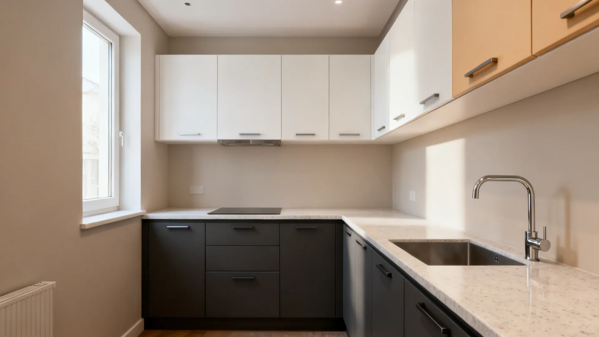 Two-Tone Upper & Lower Boxing Contrast