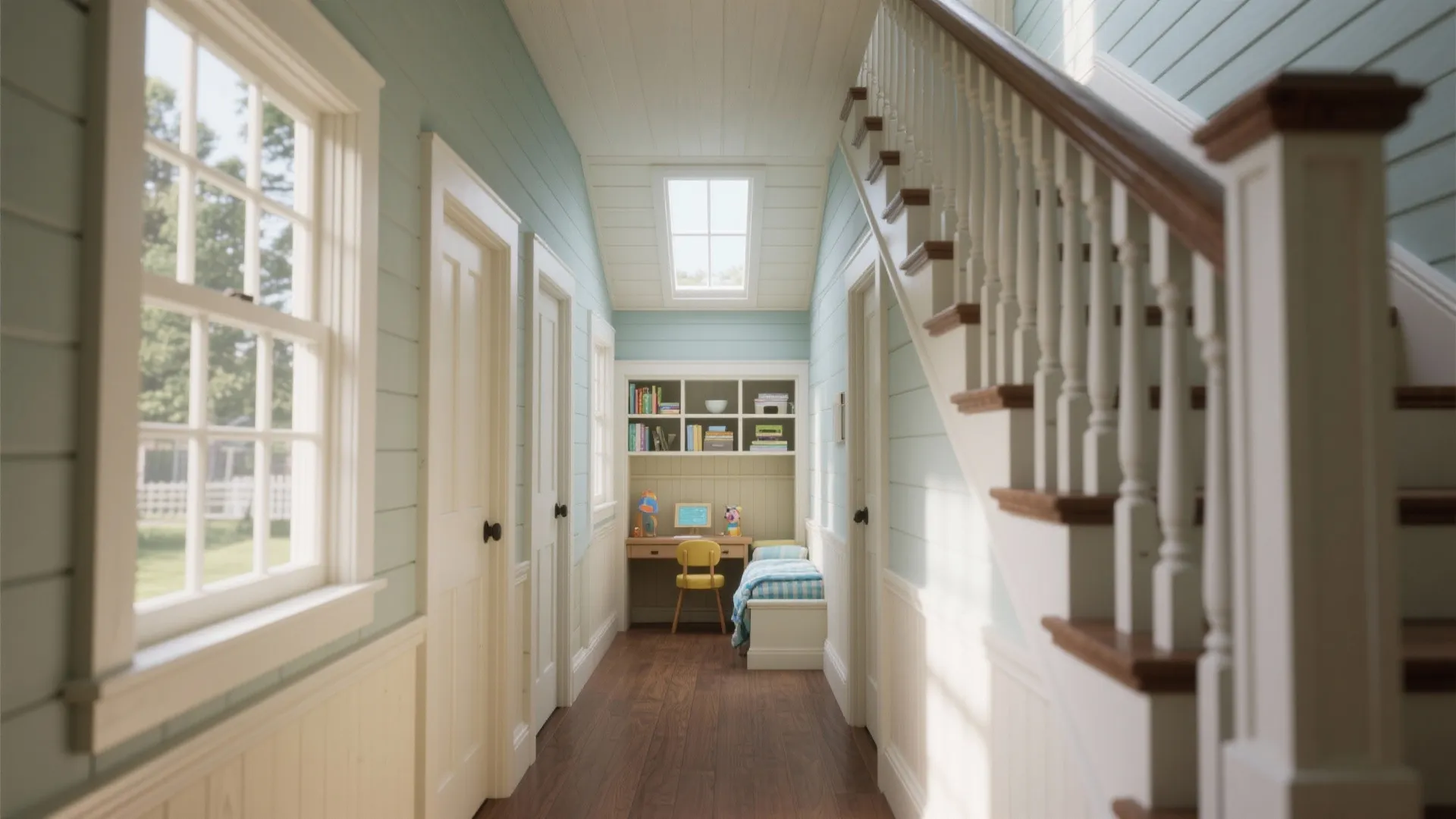 5. Thoughtful Upstairs Bedroom Layouts