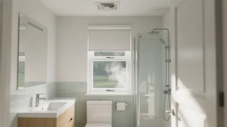 5 small bathroom window uPVC ventilator + exhaust fan ideas
