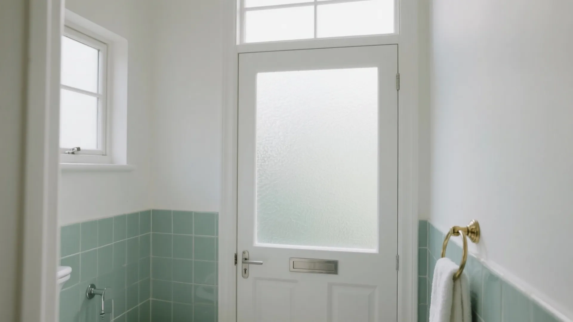 uPVC Hybrid with Frosted Clerestory Glass