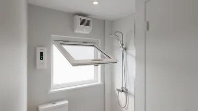 Modern Bathroom with Ventilation and Natural Light