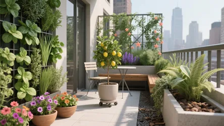 5 Balcony Garden Plants Ideas for Small Spaces