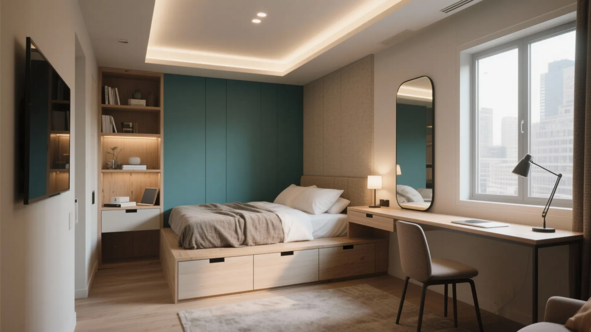 5 Urban Bedroom Ideas That Maximize Small Spaces