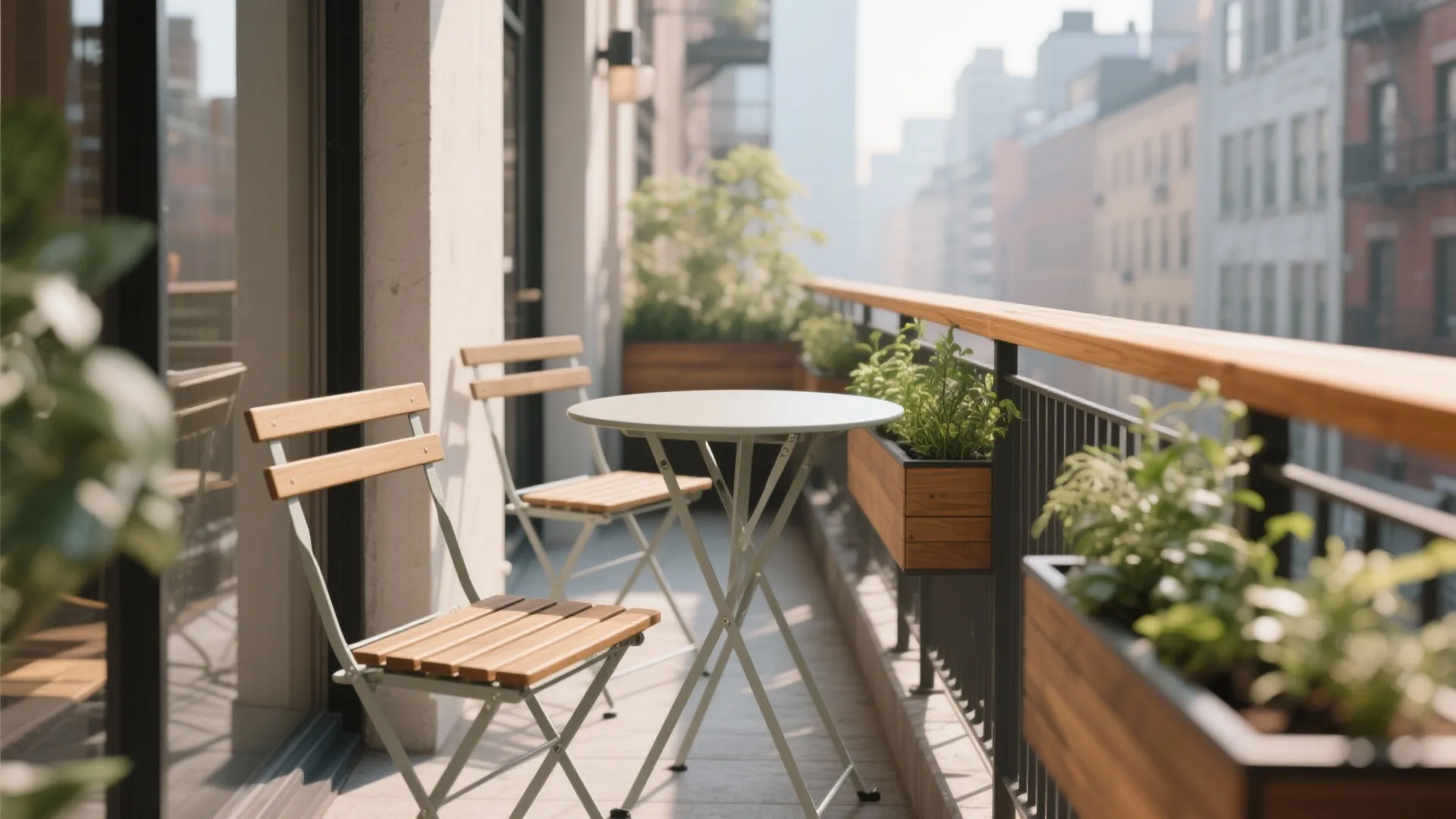 Slim + Folding: The Urban Bistro Chair