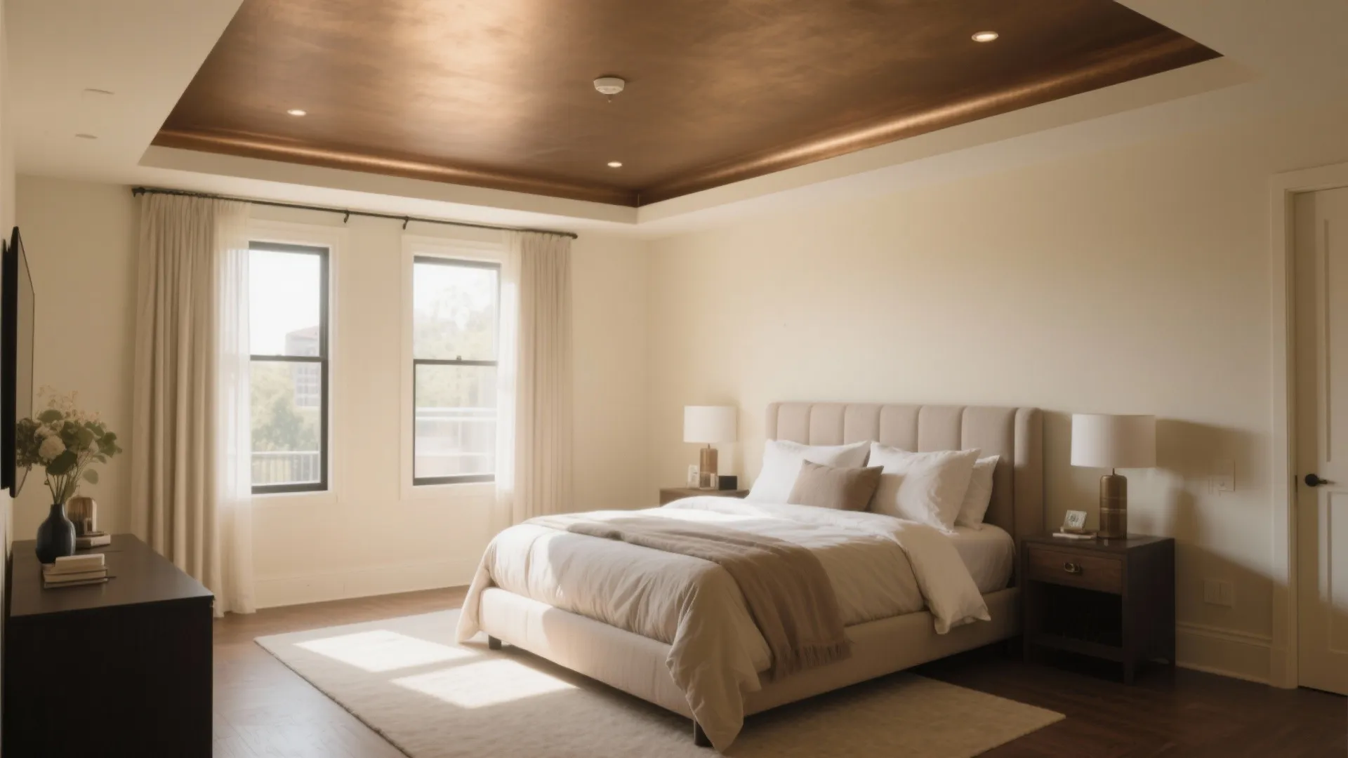 4. Ceiling in Urbane Bronze