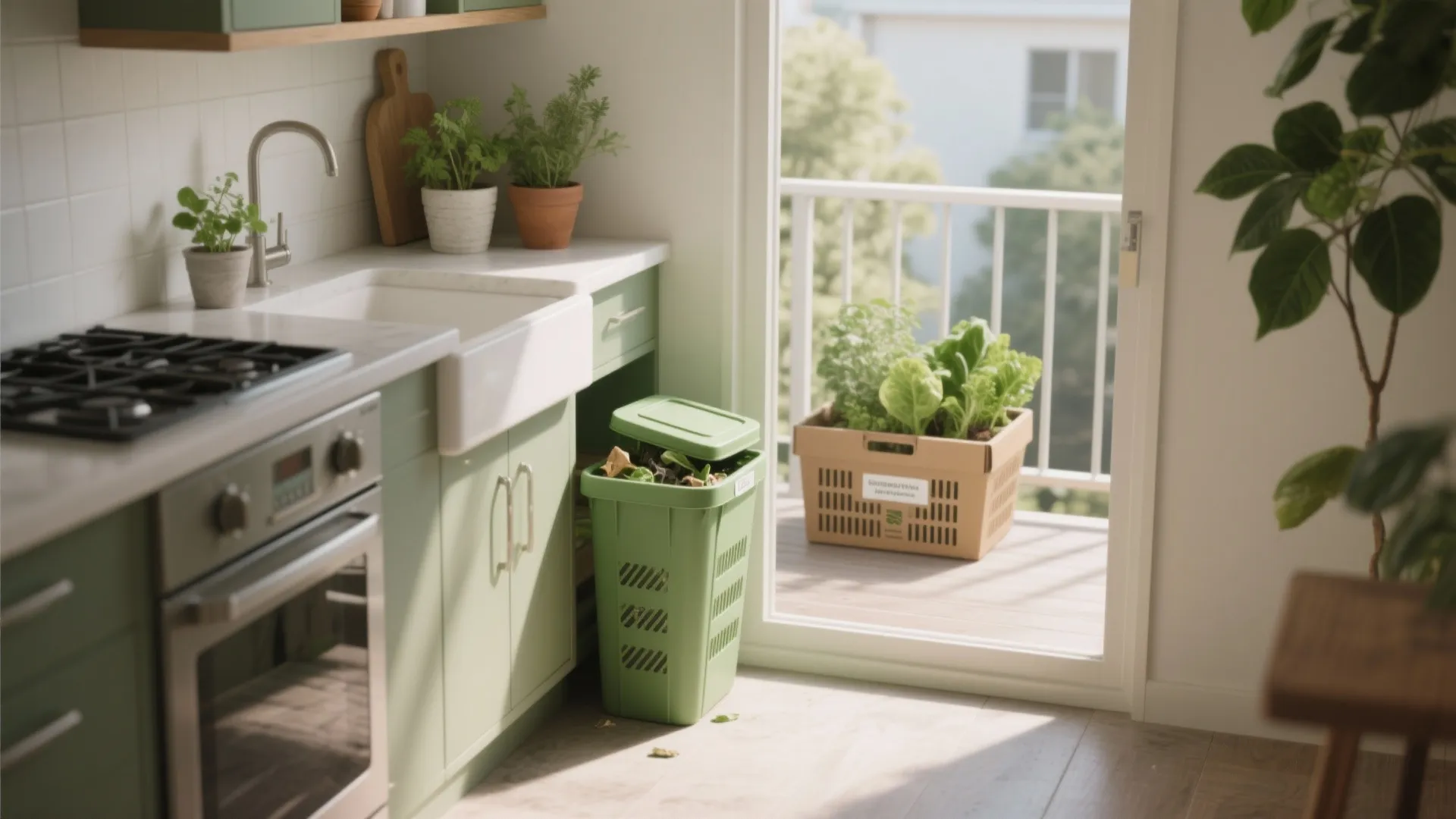DIY Home Compost Bin: Easy Steps for Eco-Friendly Living: 1 Minute to Build Your Sustainable Compost Bin at Home