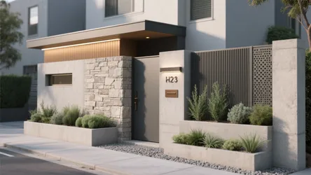 5 Main Gate Side Wall Design Ideas