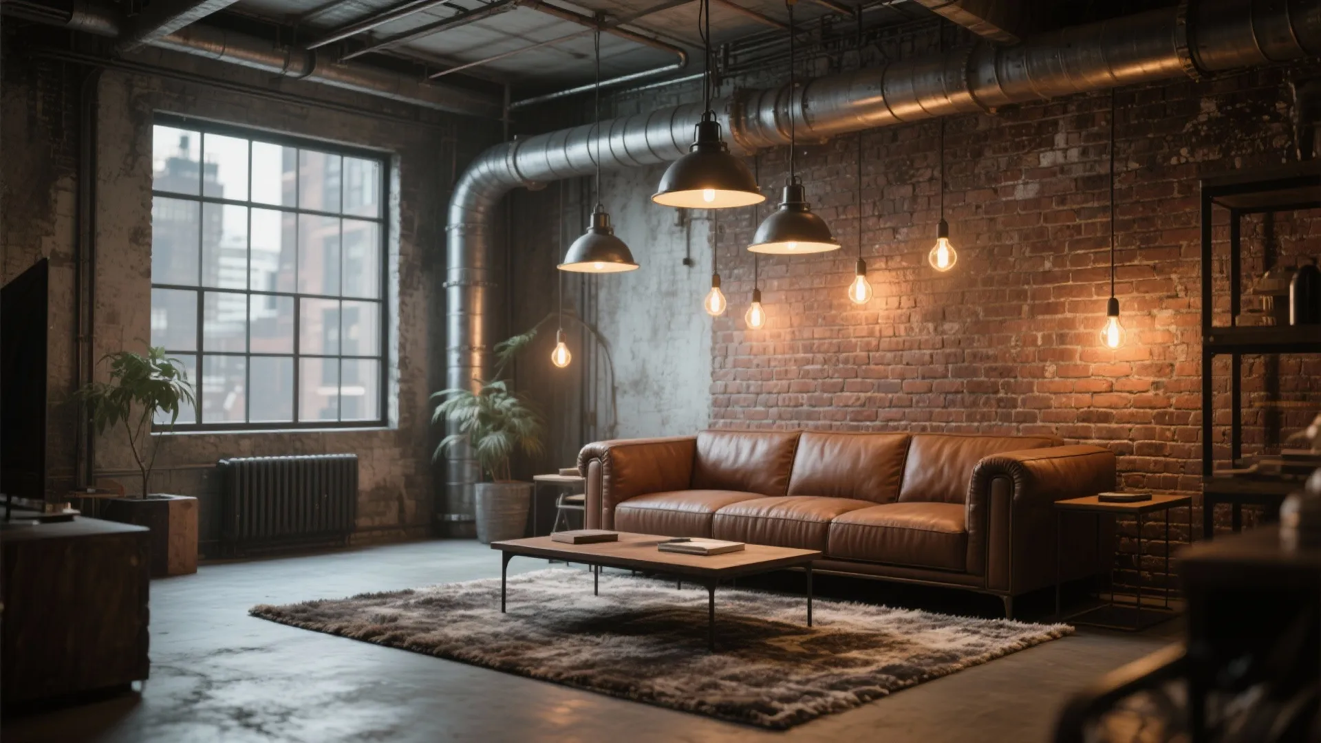 Urban Loft with Industrial Edges