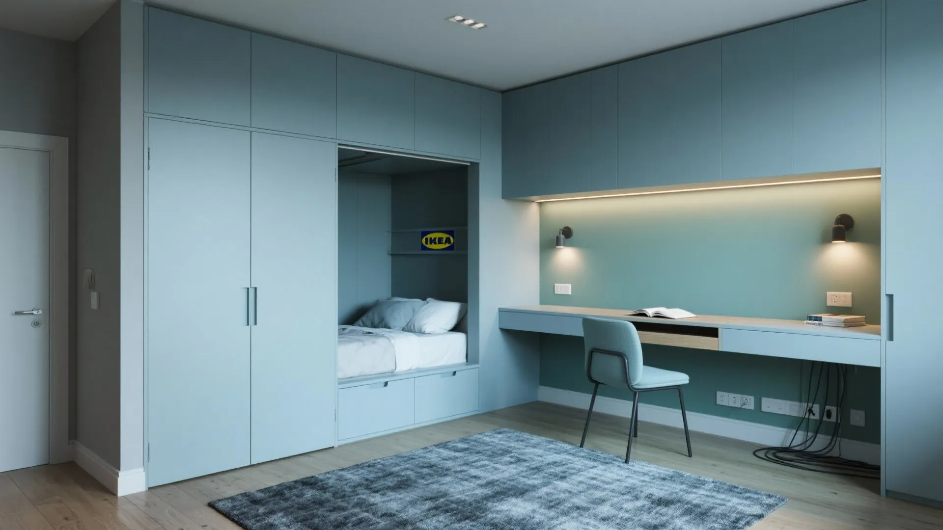 DIY Wall Bed IKEA: Space-Saving Guide for Small Homes: Fast-Track Guide to Building an IKEA Hack Wall Bed in Minutes