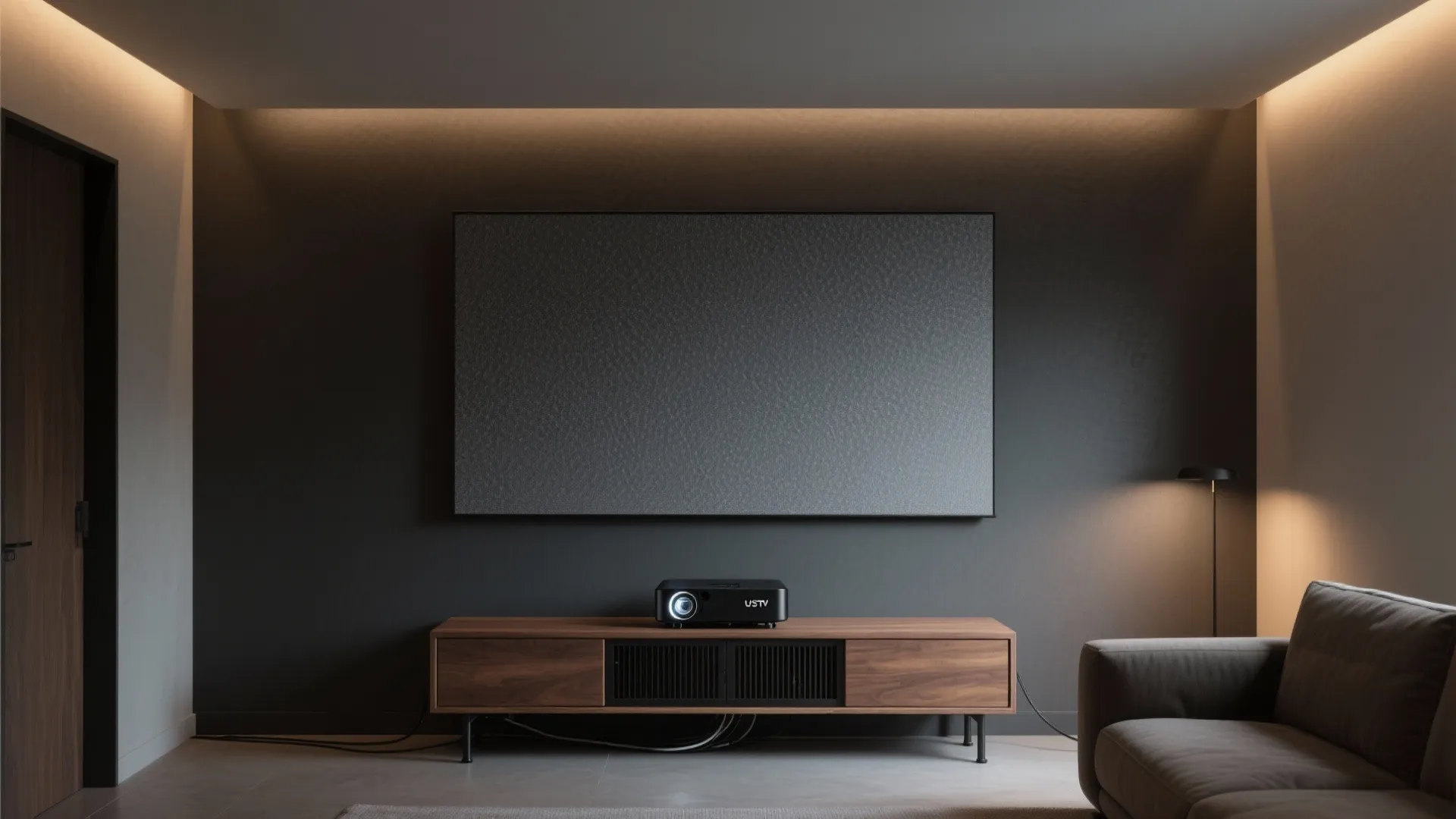 Micro Projector and ALR Screen Pairing