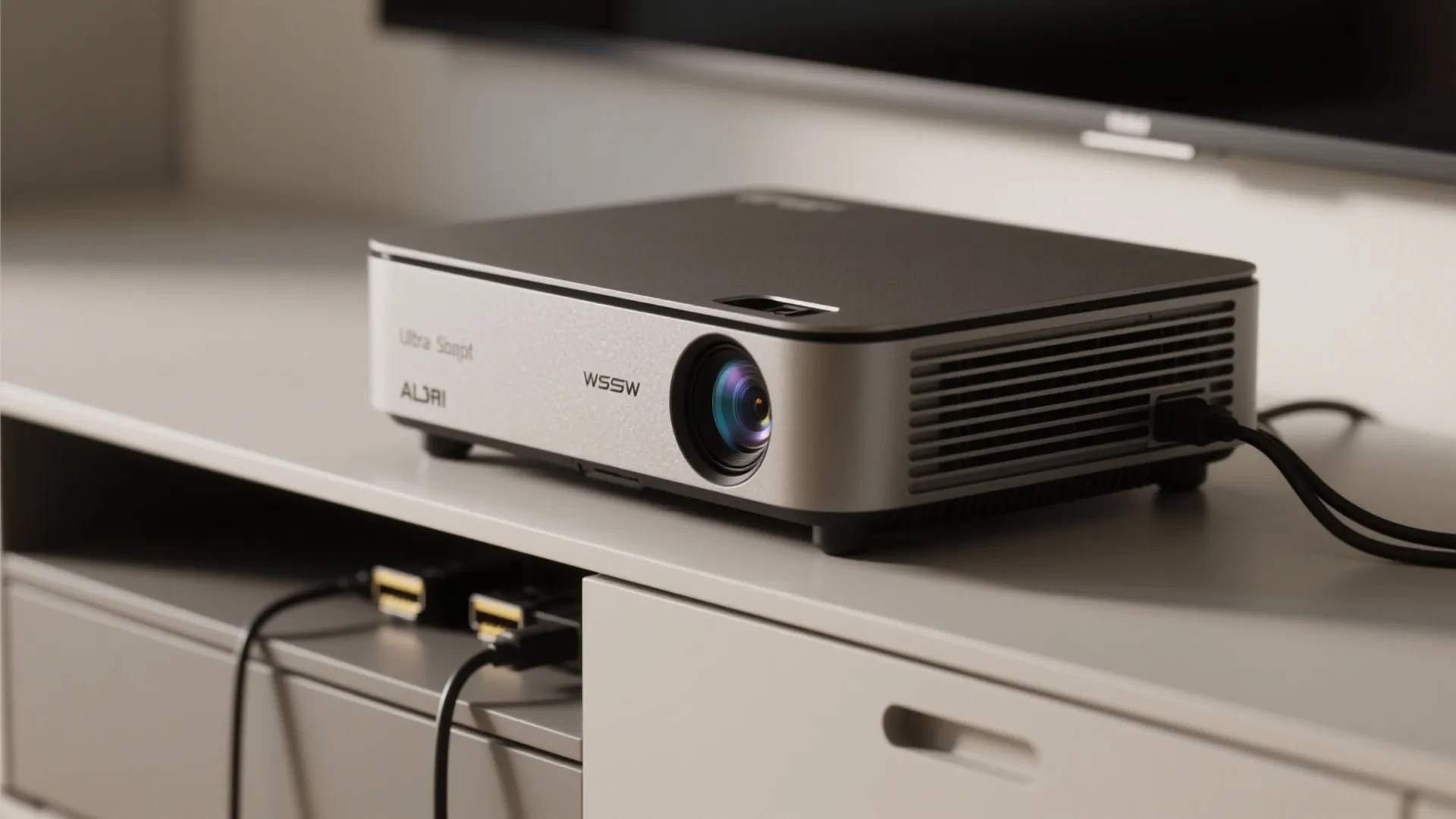 Short-throw projectors for tight spaces
