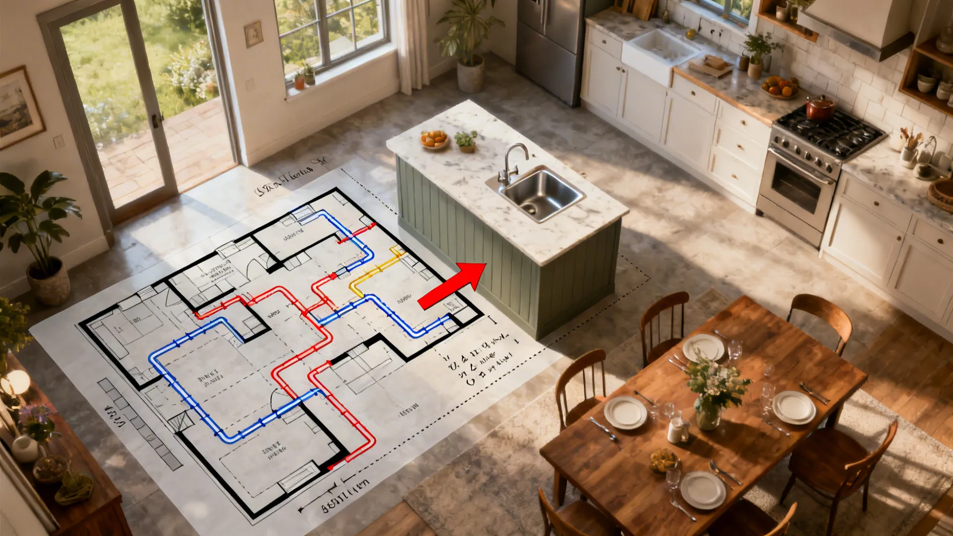 5. Keep utilities accessible and plan the layout