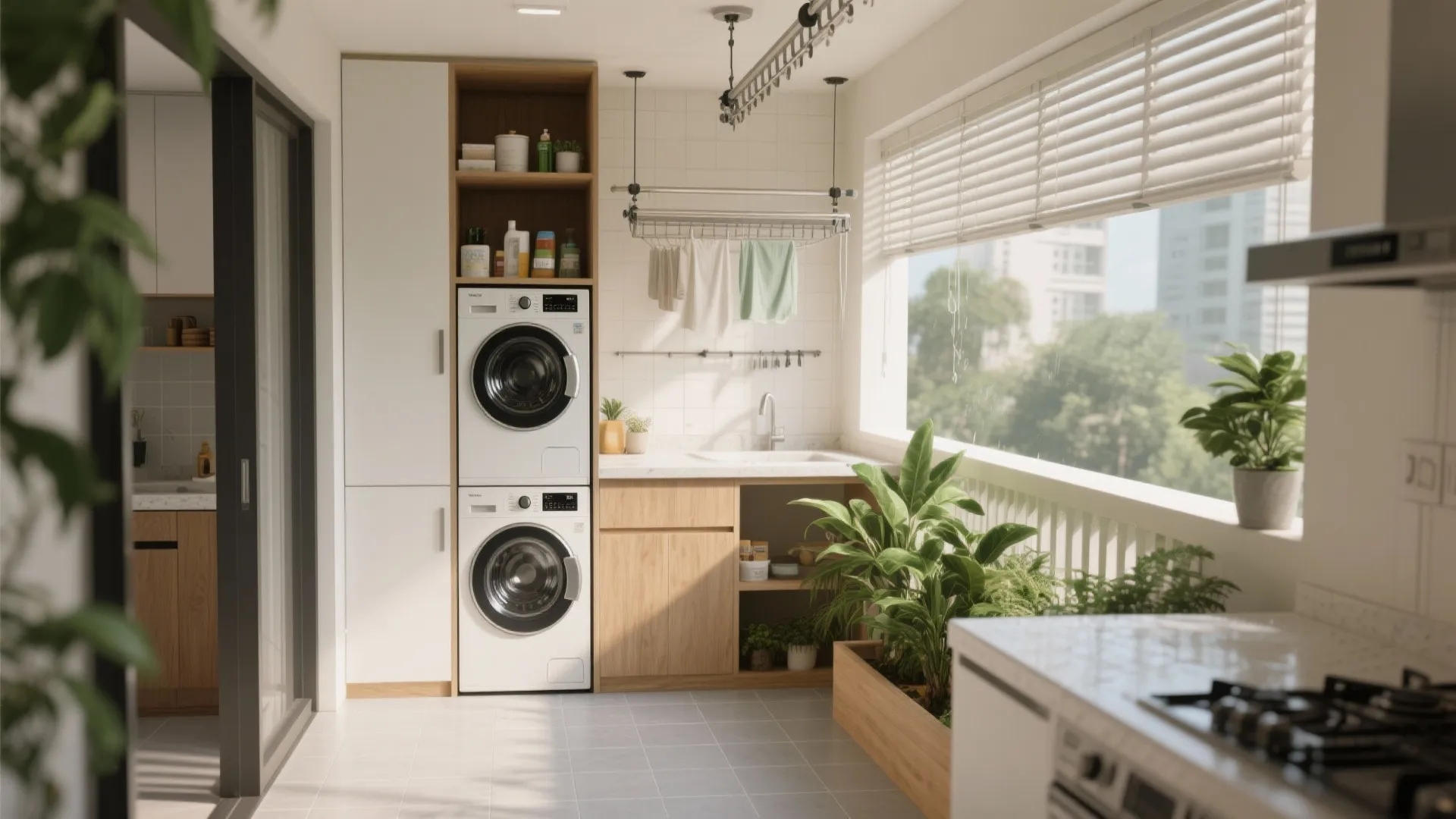 4) Balcony, utility, and airflow: the unsung heroes