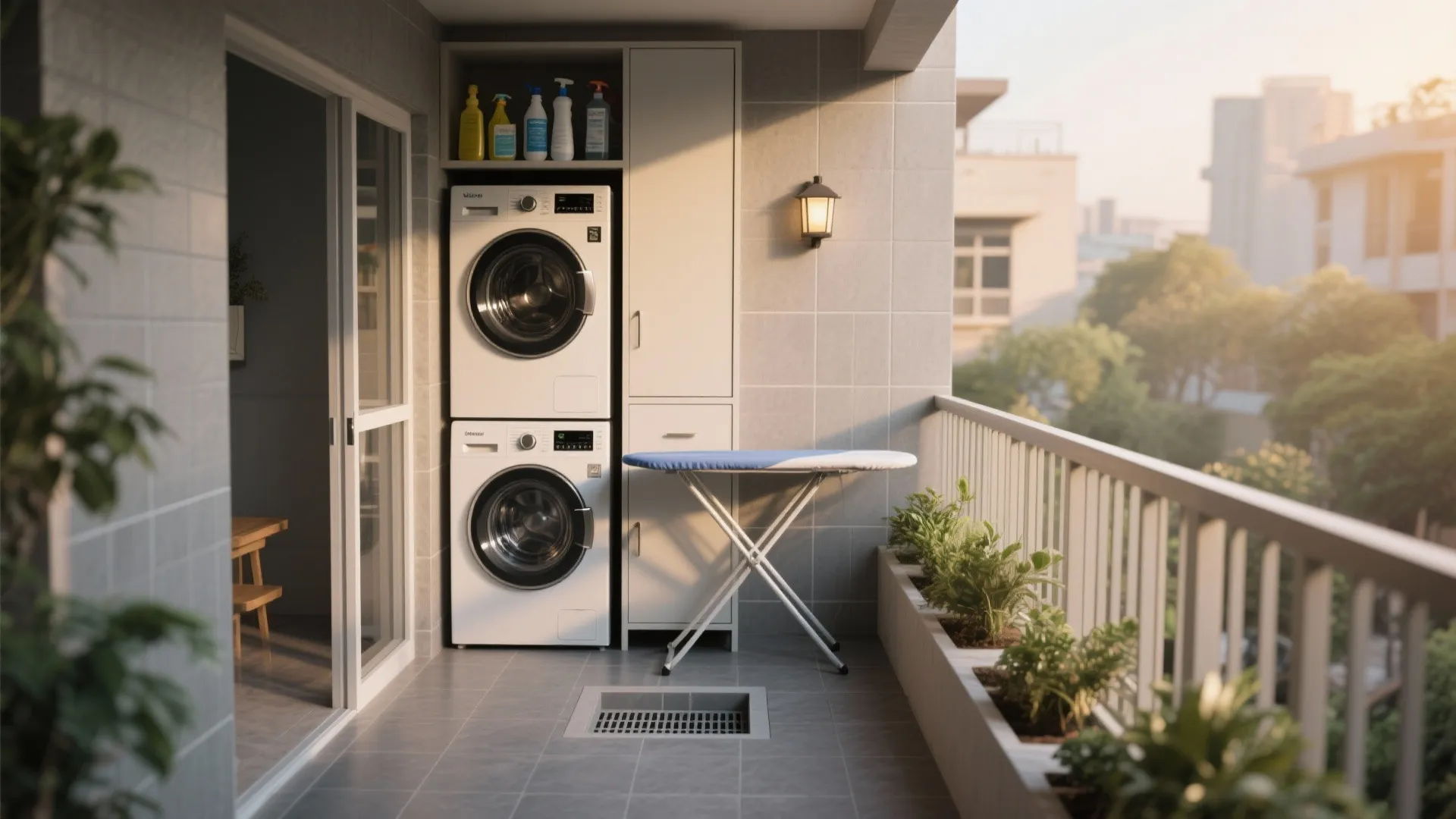 4) Balcony, Utility, and Ventilation That Work Hard