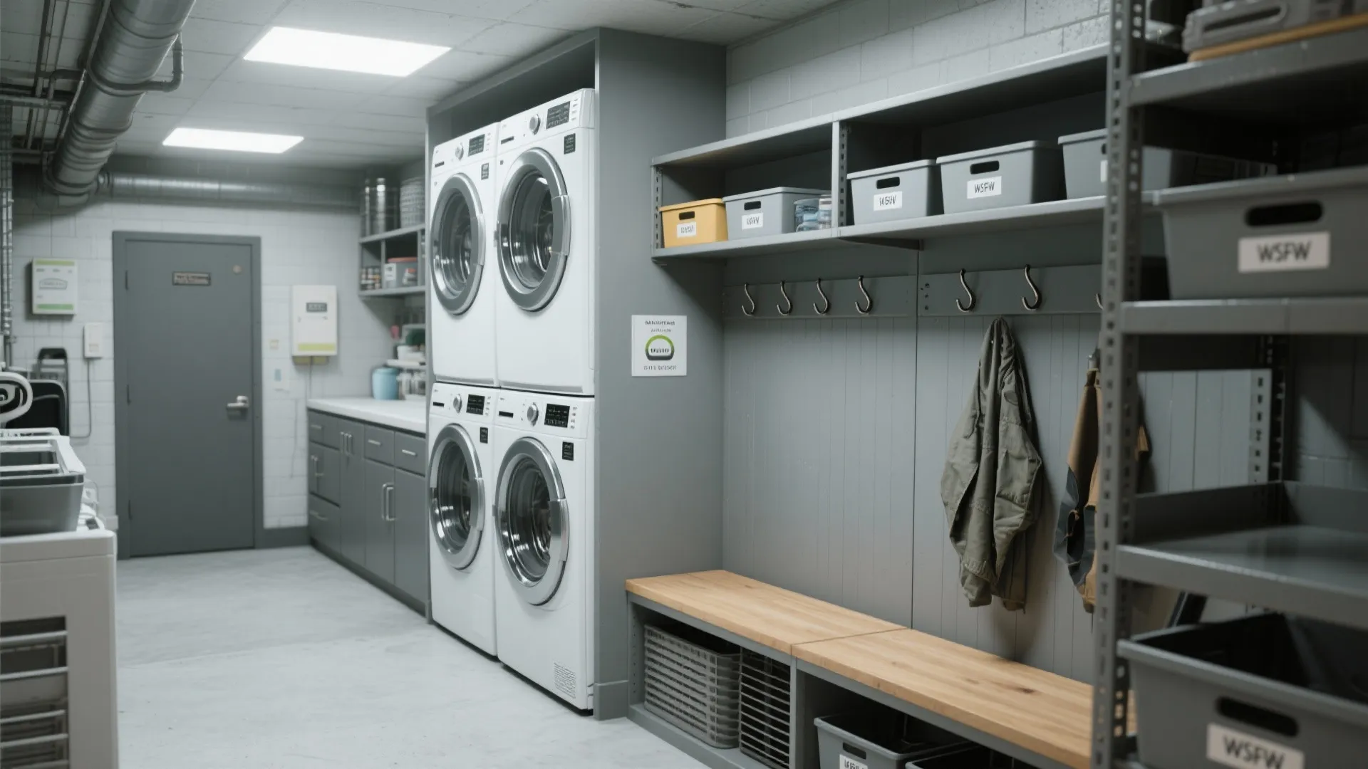 5. Utility-first layout: laundry, mudroom and storage