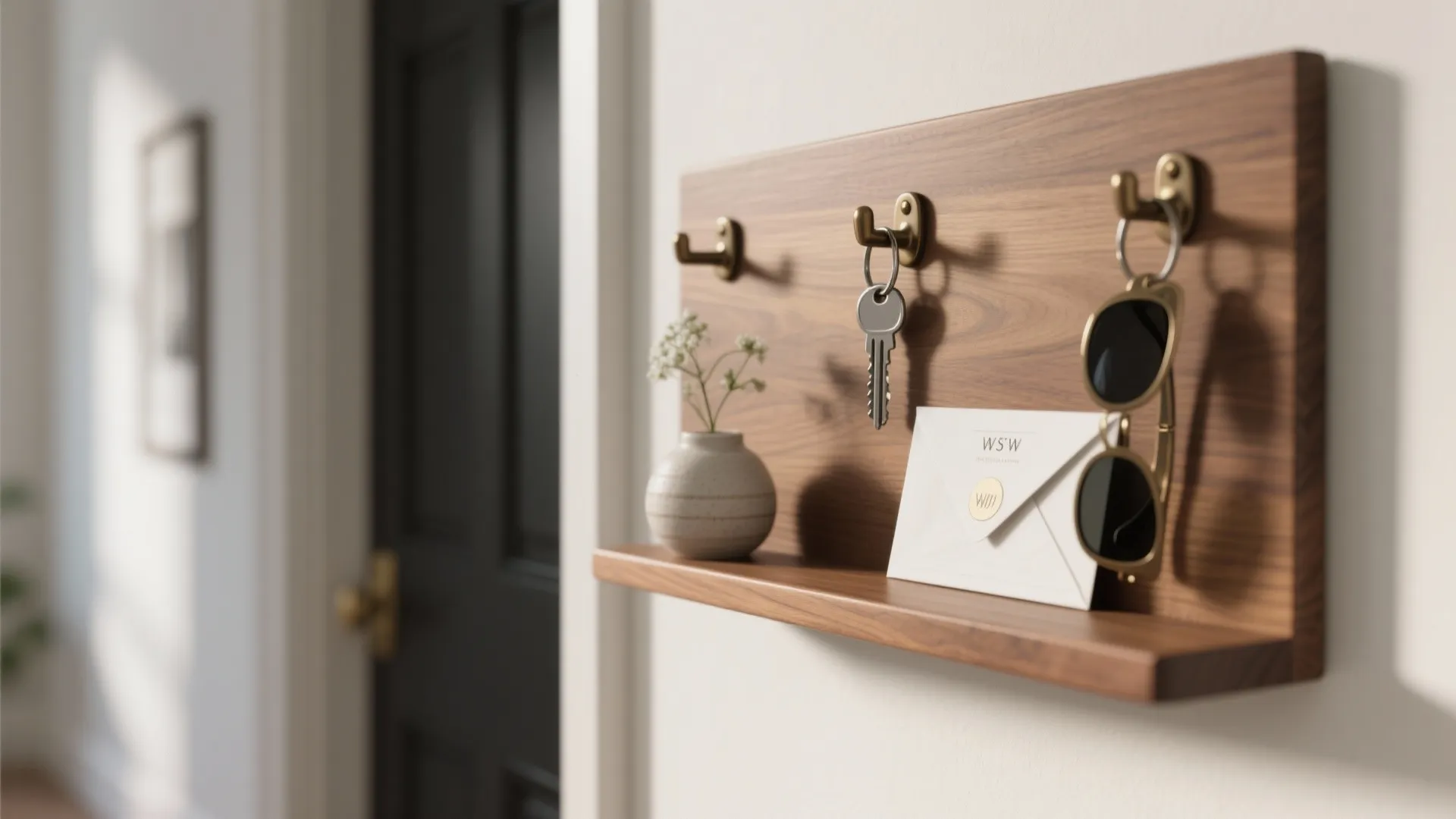 Double-Duty Plaques: Hooks, Ledges, and Message Boards