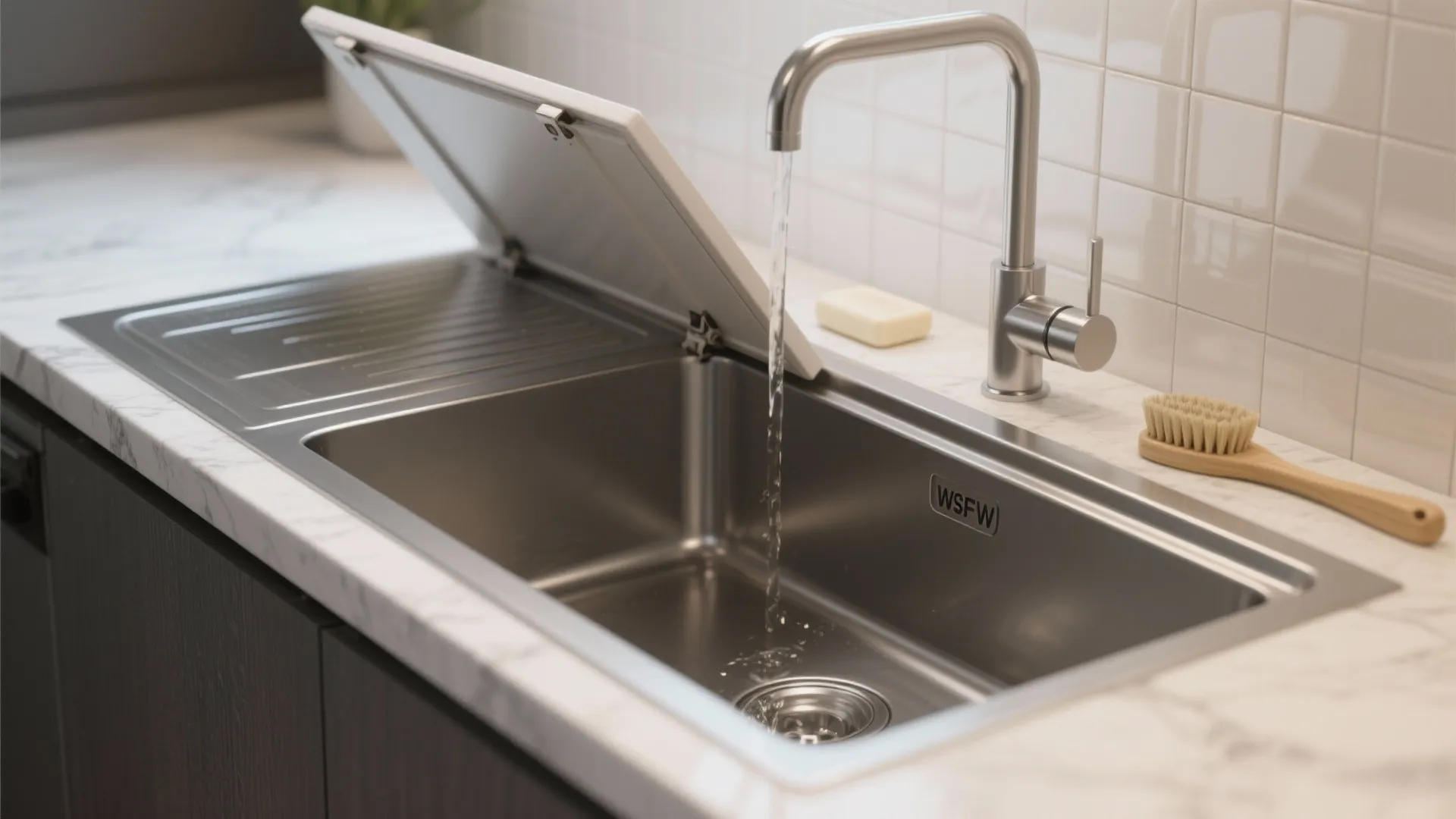 4. Utility Sink with Prep Counter