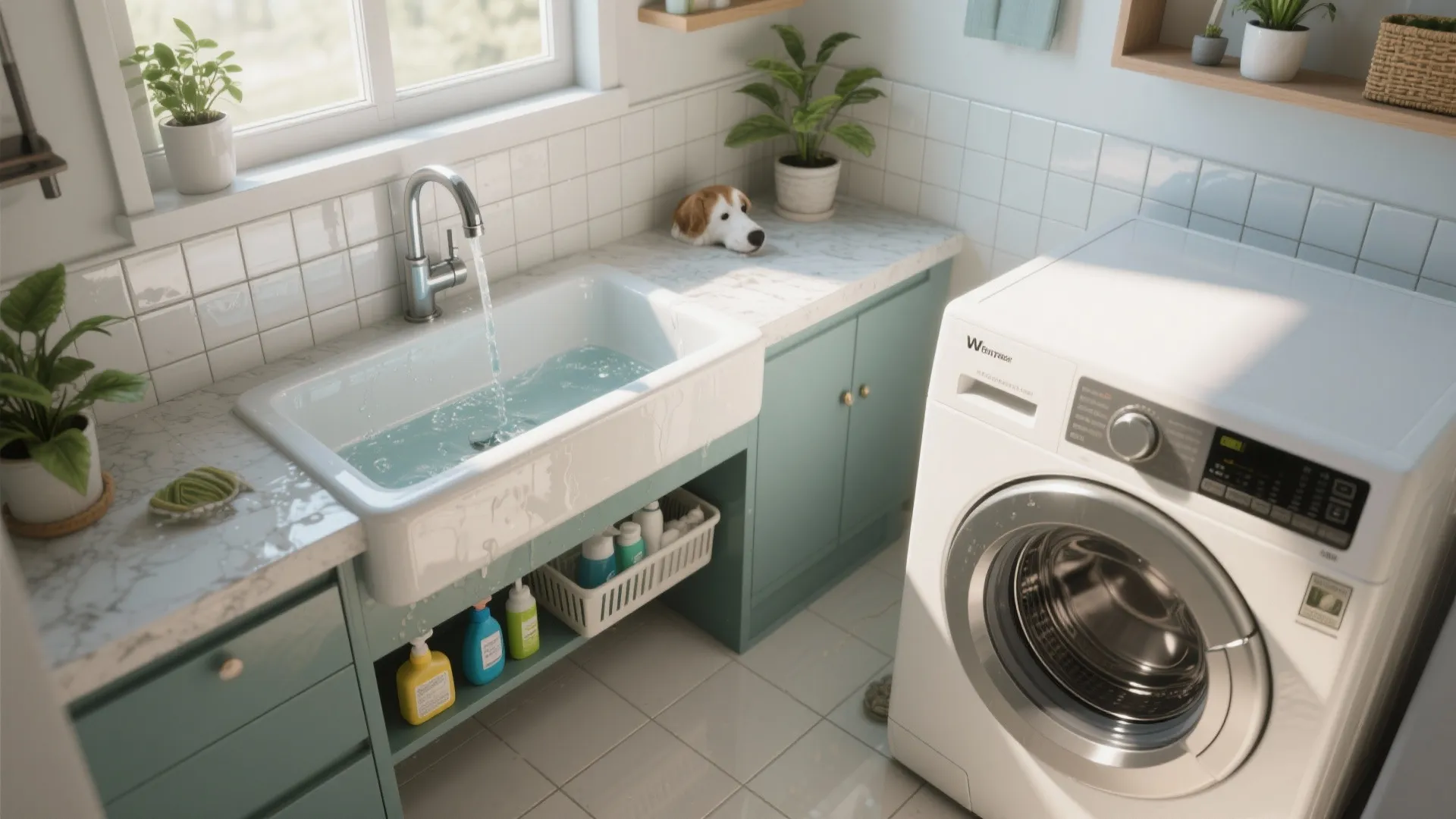 4. Wet Zone: Sink and Utility Integration