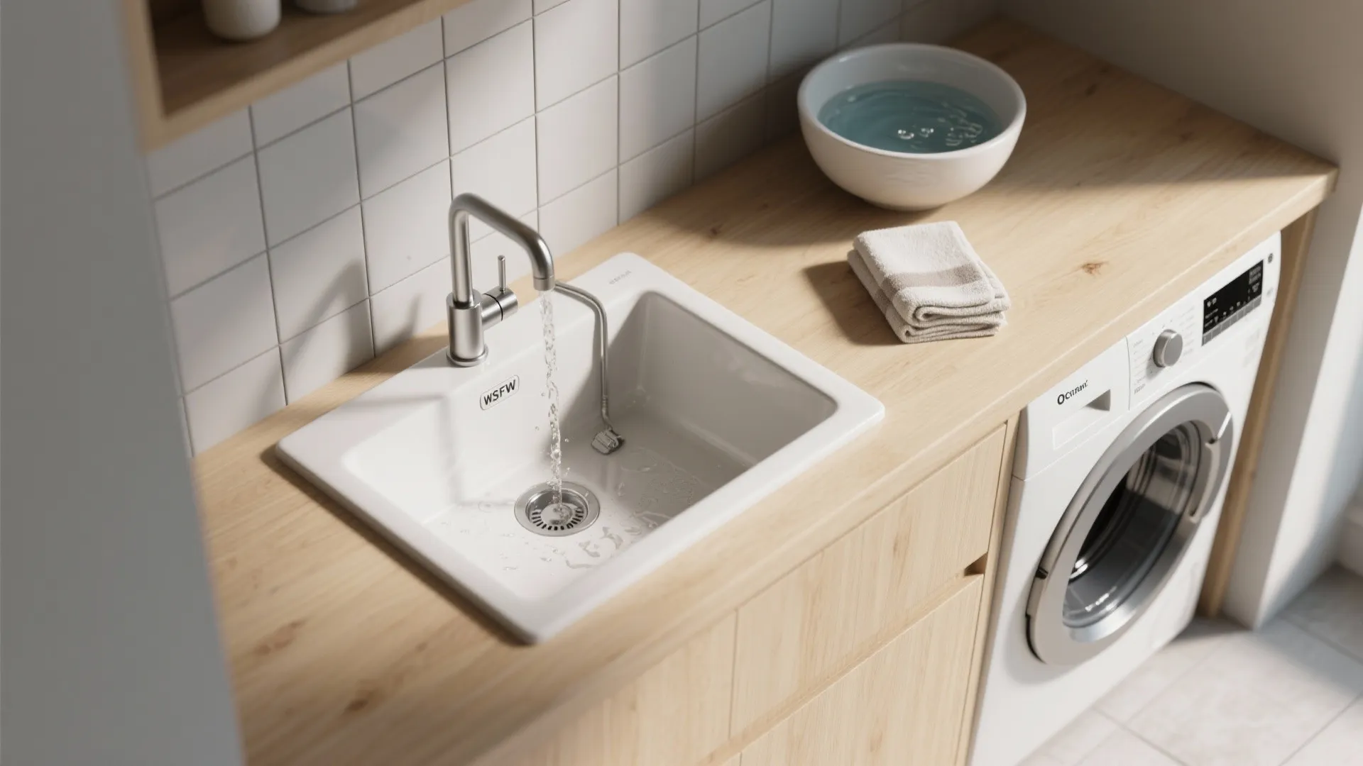 4. Utility Sink Integration
