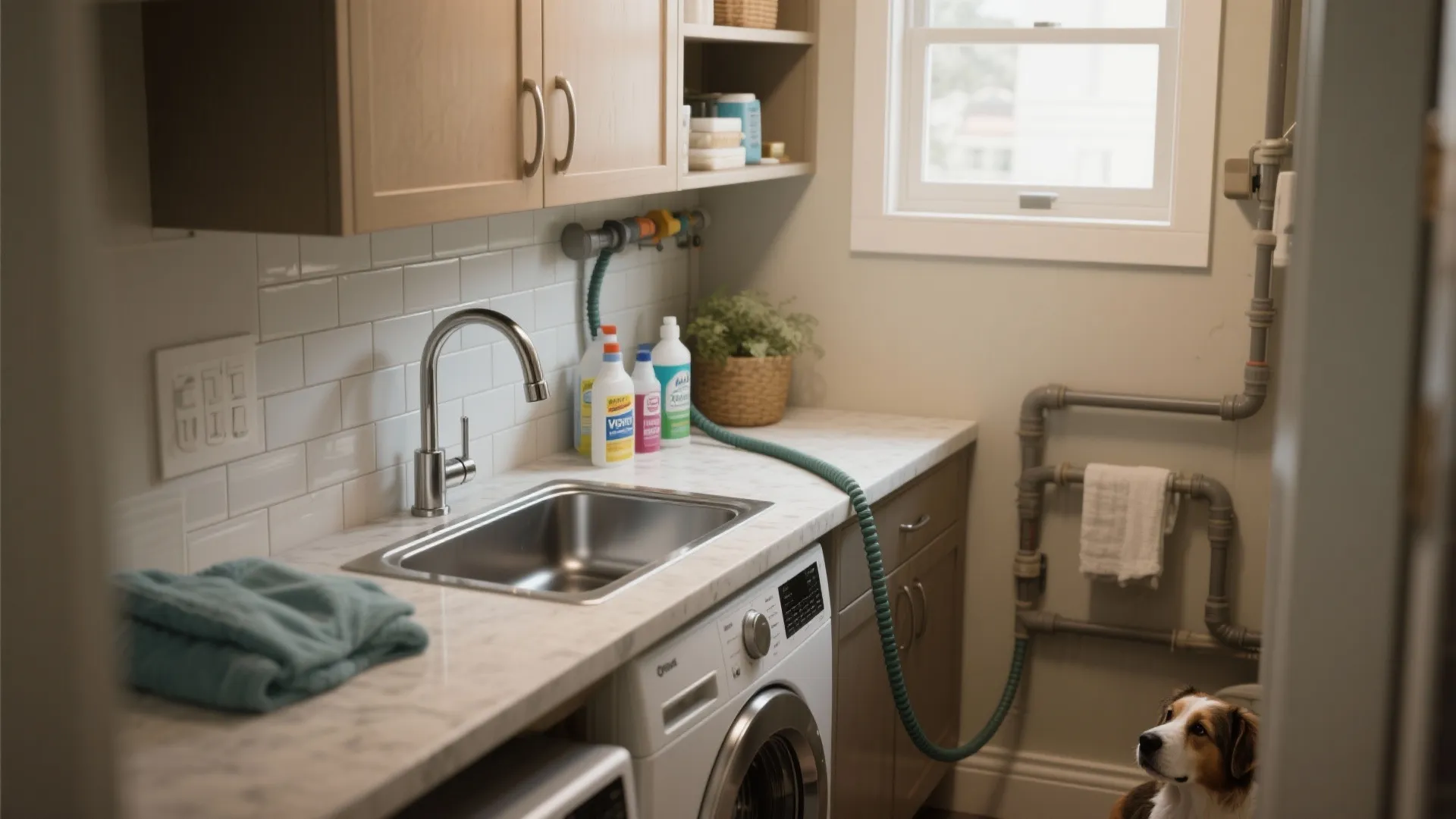 4. Utility Sink and Prep Zone