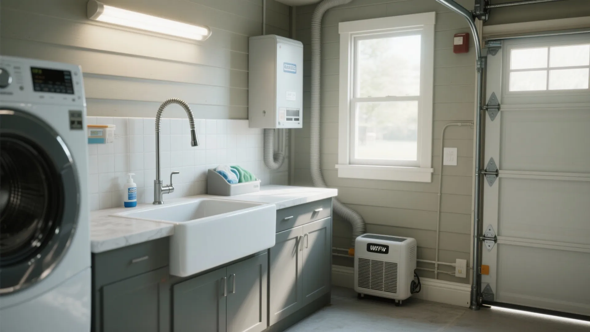 4. Include a utility sink and plan ventilation