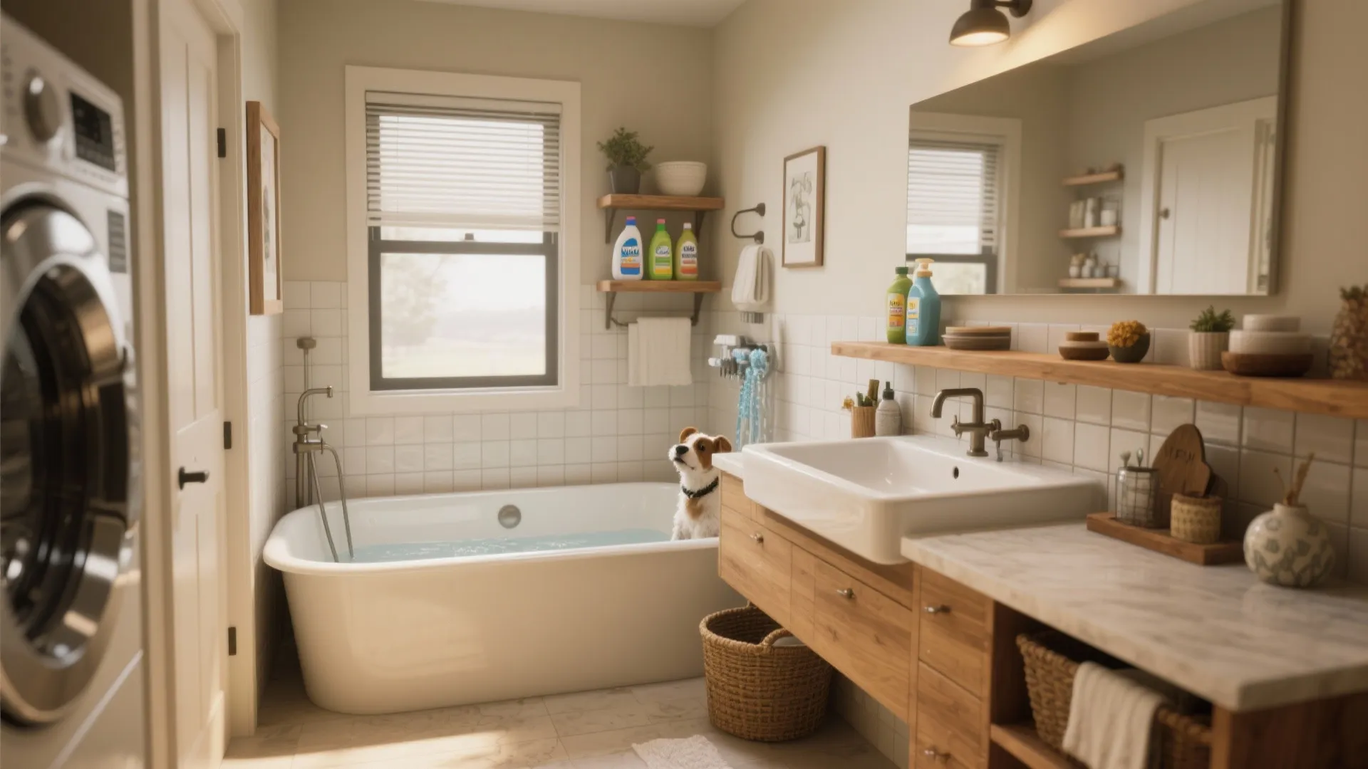 Multi-Purpose Wet Sink and Utility Zone