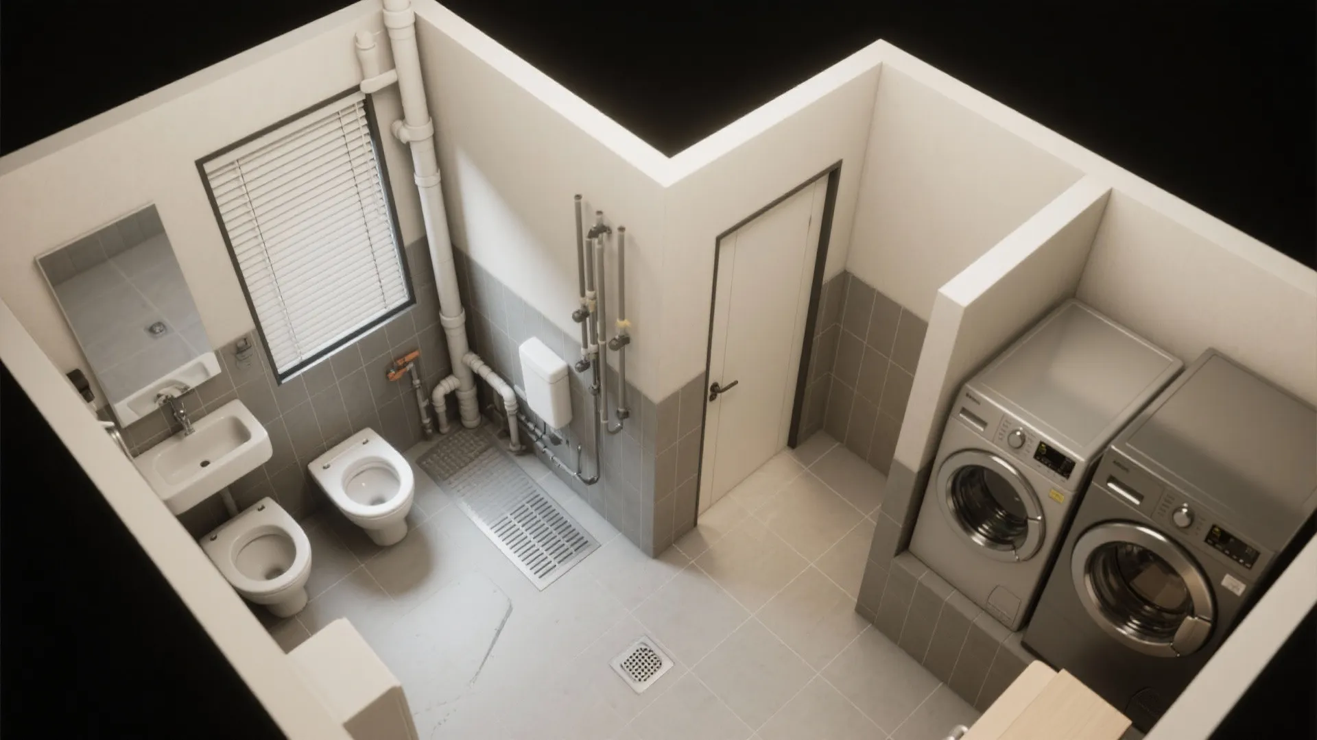 West/Northwest Toilets and Utility: Fresh Air First