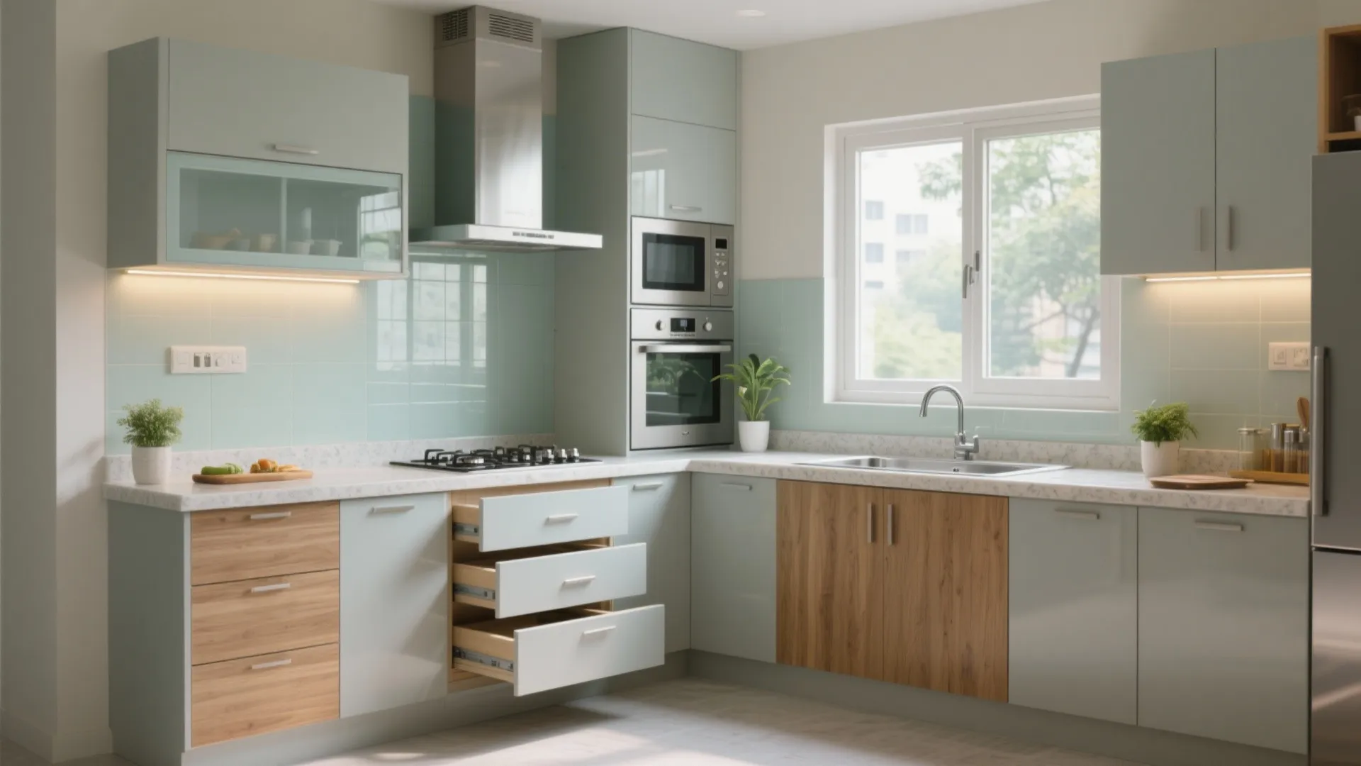 5 smart kitchen design ideas for a 3 BHK in Uttam Nagar: Real-world tips from a senior interior designer to make small kitchens feel bigger, brighter, and more practical