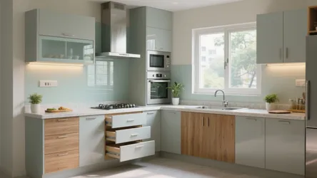 5 smart kitchen design ideas for a 3 BHK in Uttam Nagar