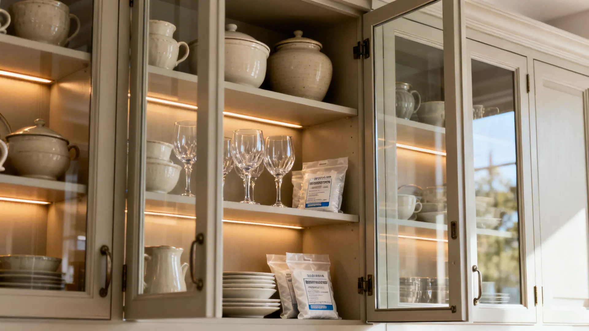 5) Climate-Savvy Enclosures for Delicate China and Crystal