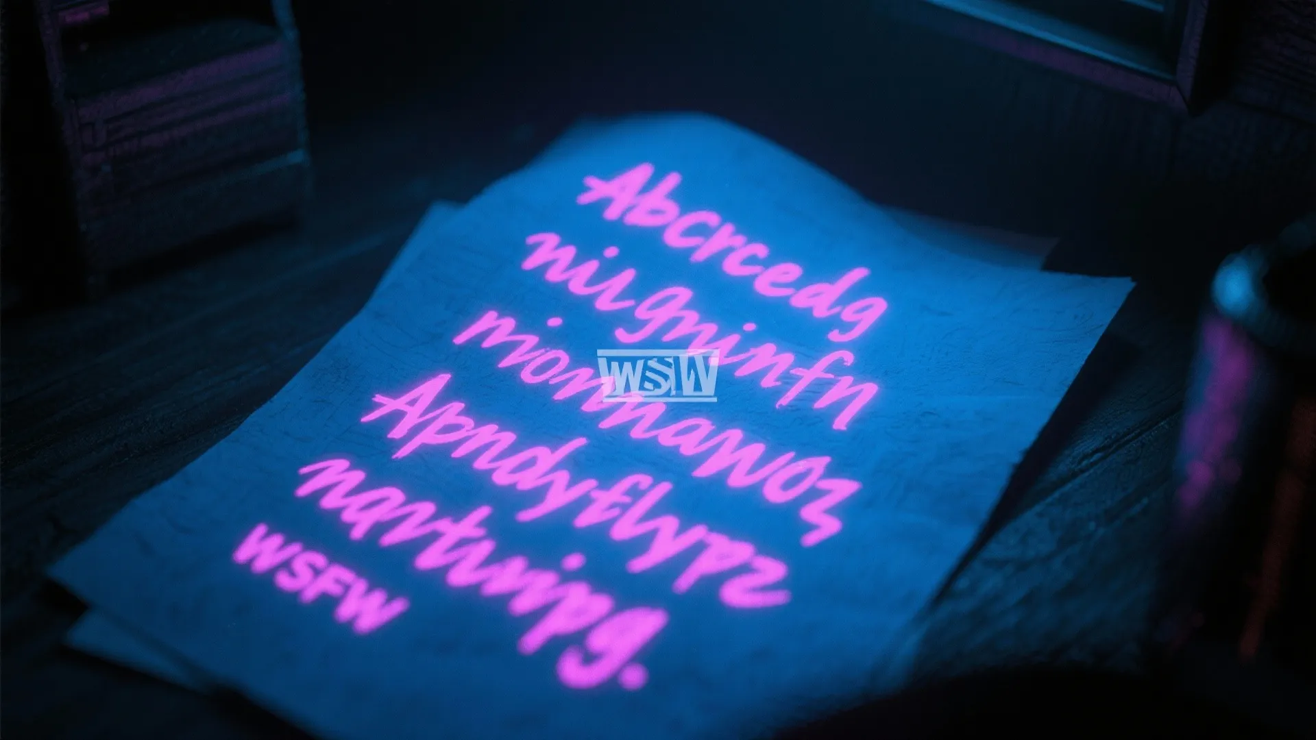 2. Hidden Messages with UV Light