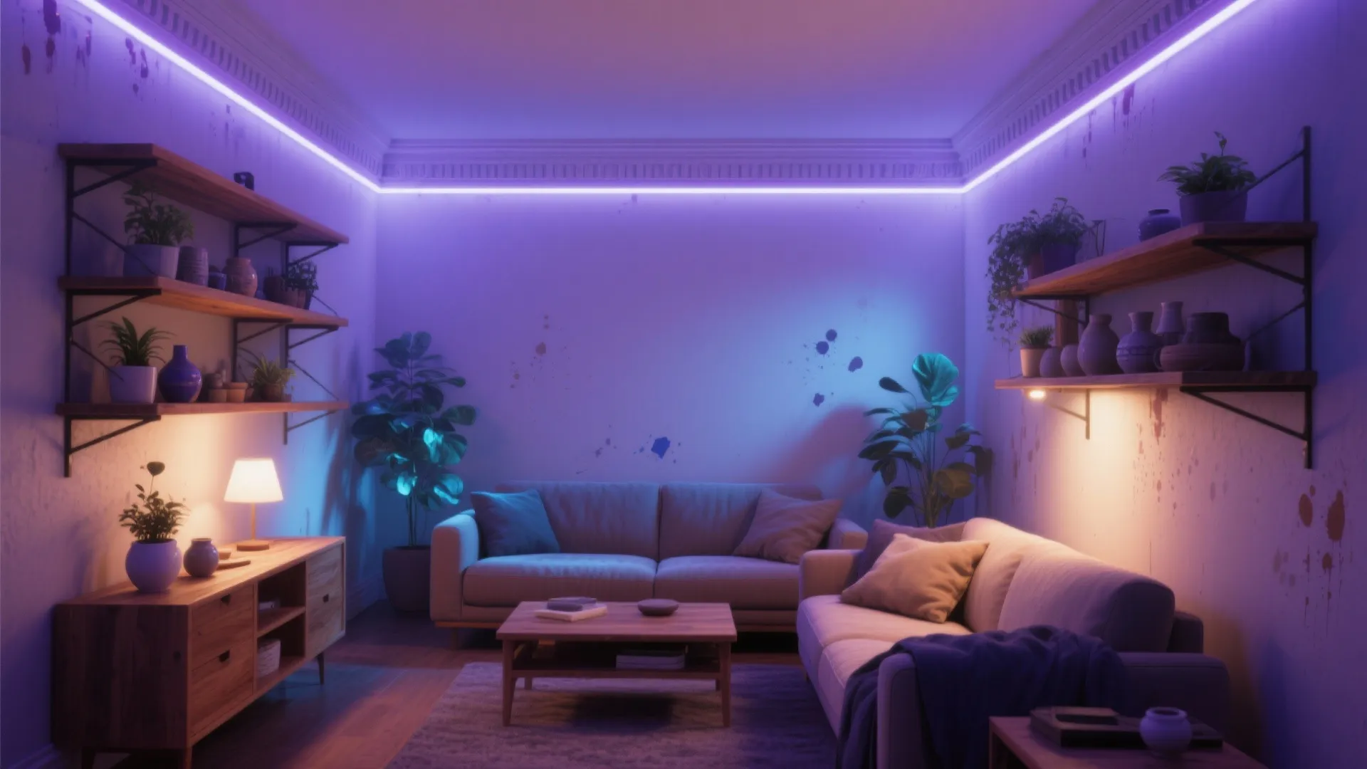 DIY Black Light: 5 Creative Ideas: Small-space black light projects that make rooms glow without breaking the bank