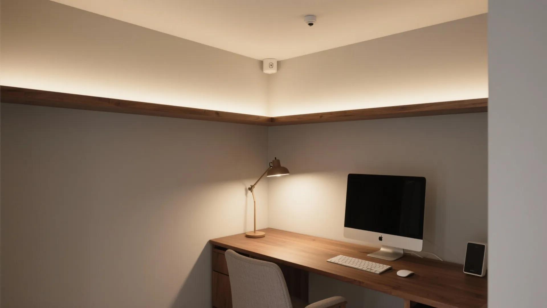 Presence‑aware lighting with UWB