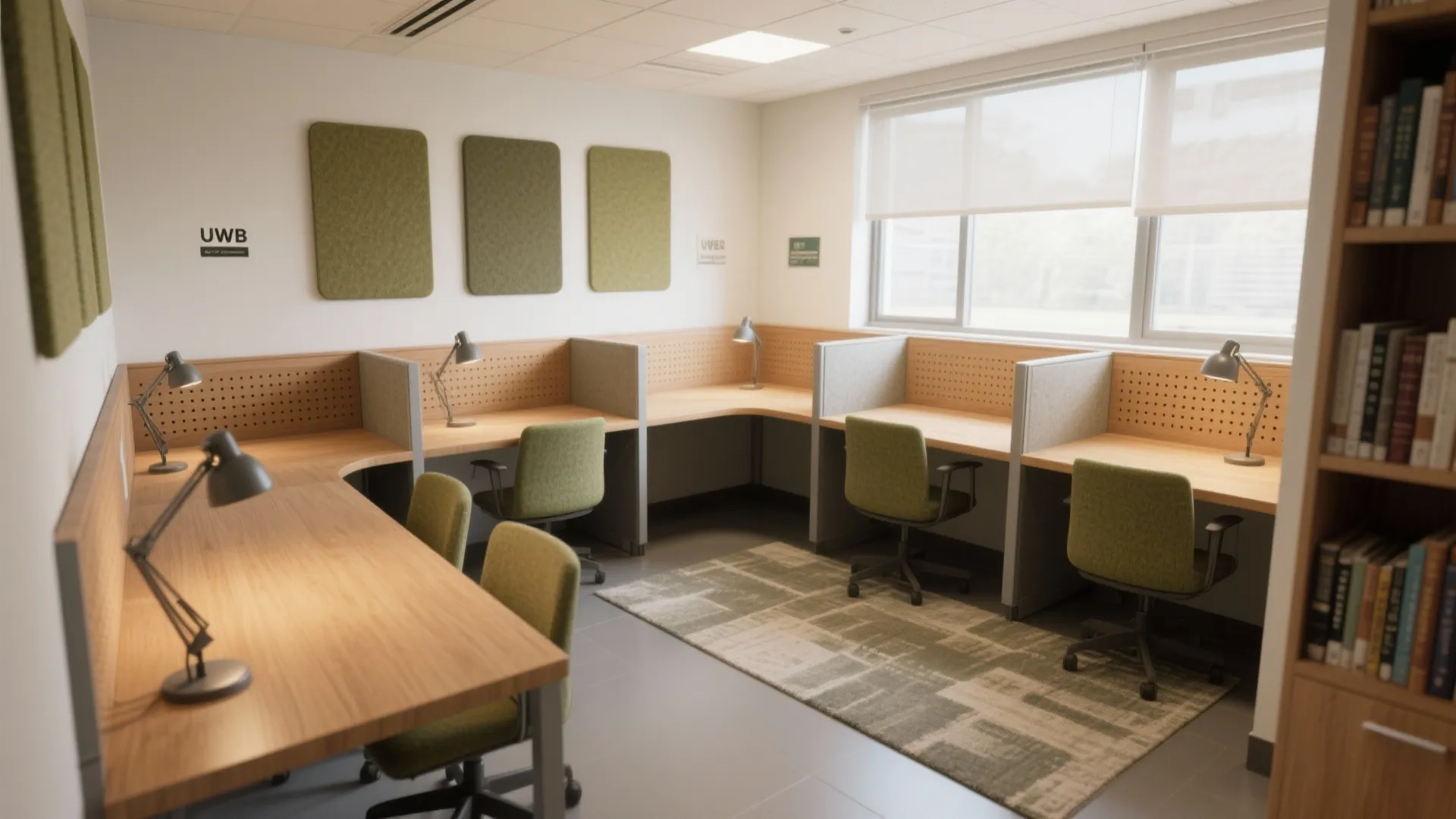 UWB Library Study Room: 5 Smart Design Ideas: Real small-space strategies with UWB-enabled wayfinding, acoustics, lighting, and privacy from a senior interior designer